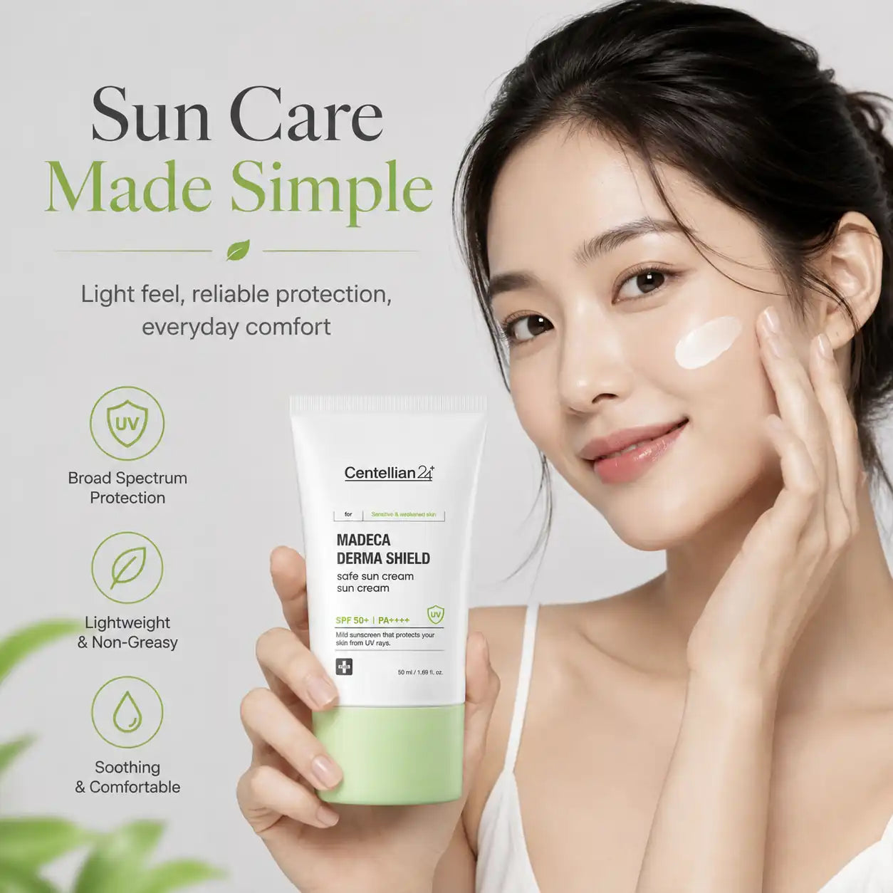 Centellian24 Madeca Derma Shield Sun Cream 50ml