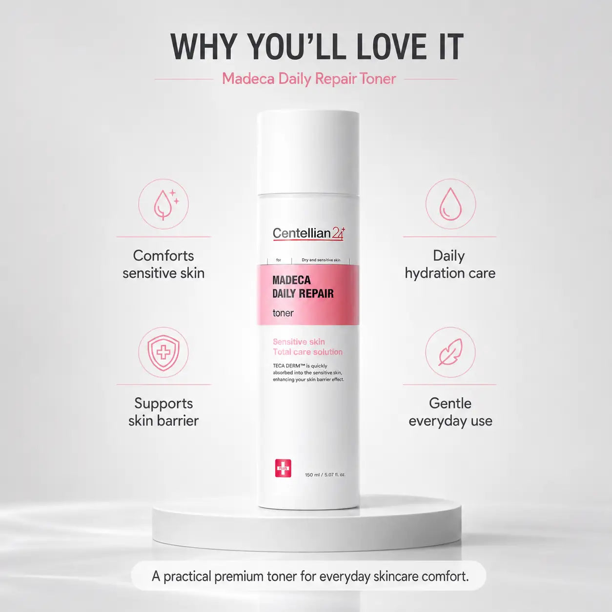 Centellian24 Madeca Daily Repair Toner 150ml