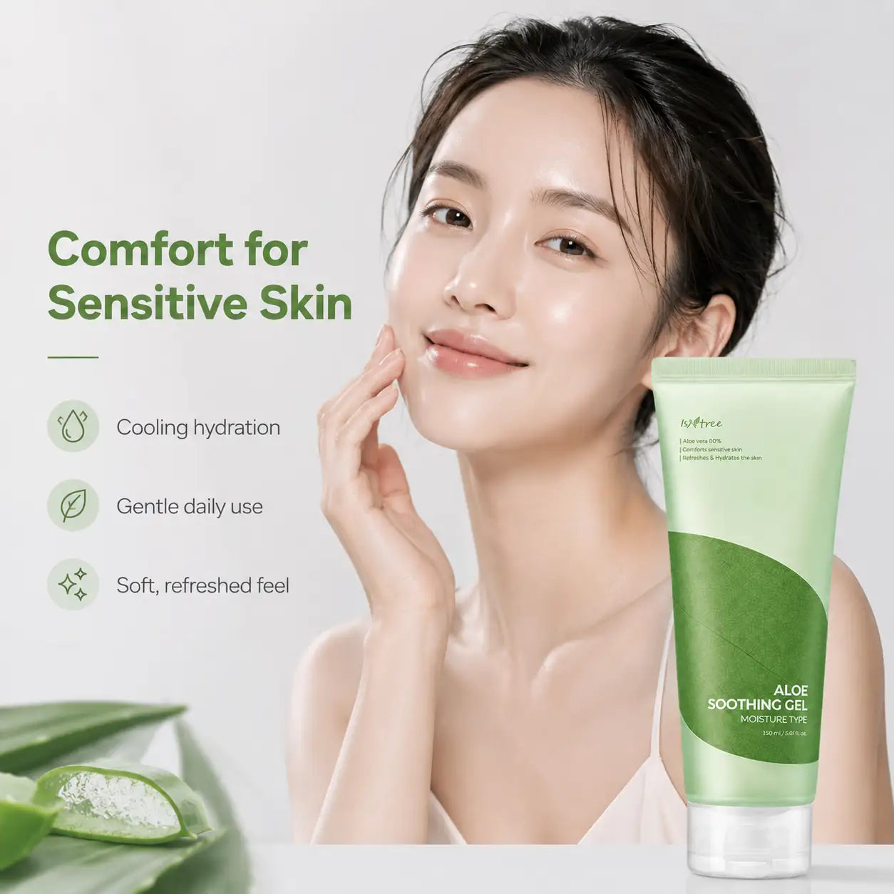 Isntree Aloe Soothing Gel Moisture Type 150ml