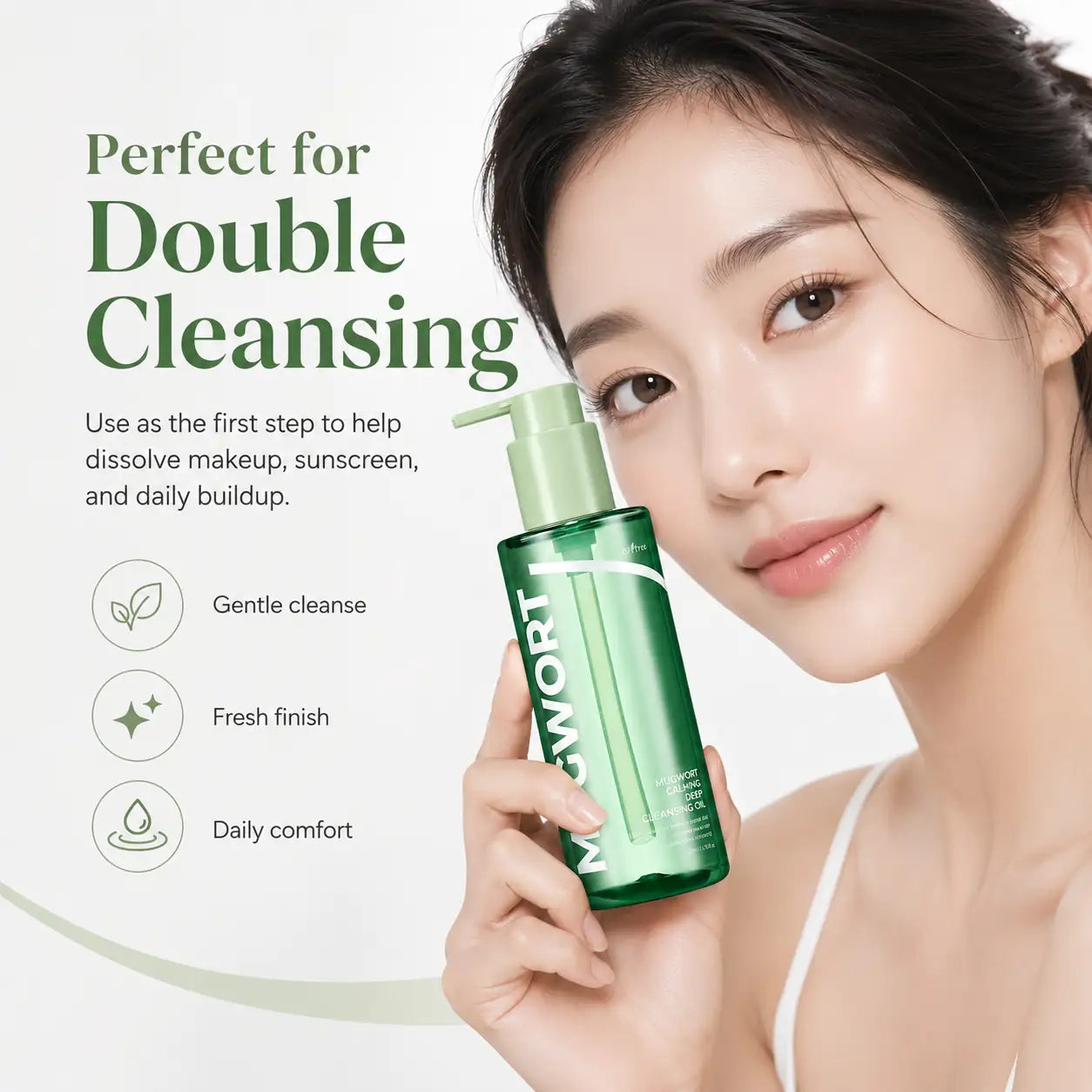 Isntree Mugwort Calming Deep Cleansing Oil 200ml