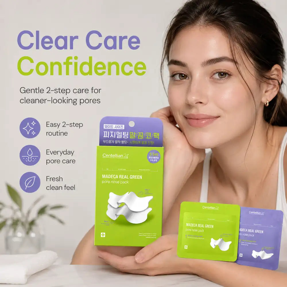 Centellian24 Real Green Pore Nose Pack 5 Set