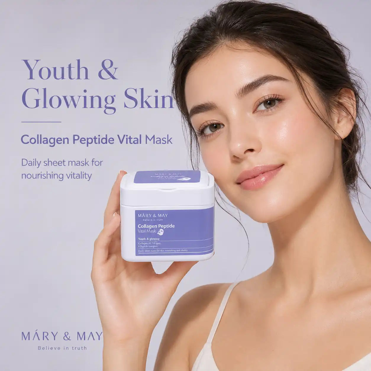 Mary&May Collagen Peptide Vital Mask 30ea 400g