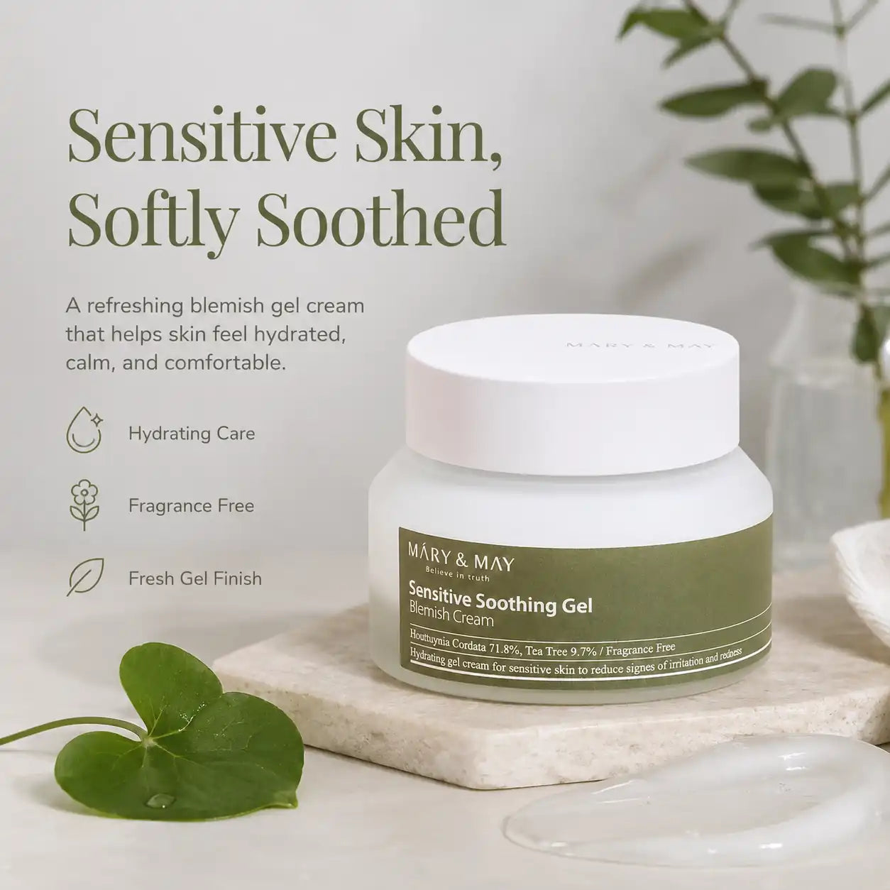 Mary&May Sensitive Soothing Gel Cream 70g