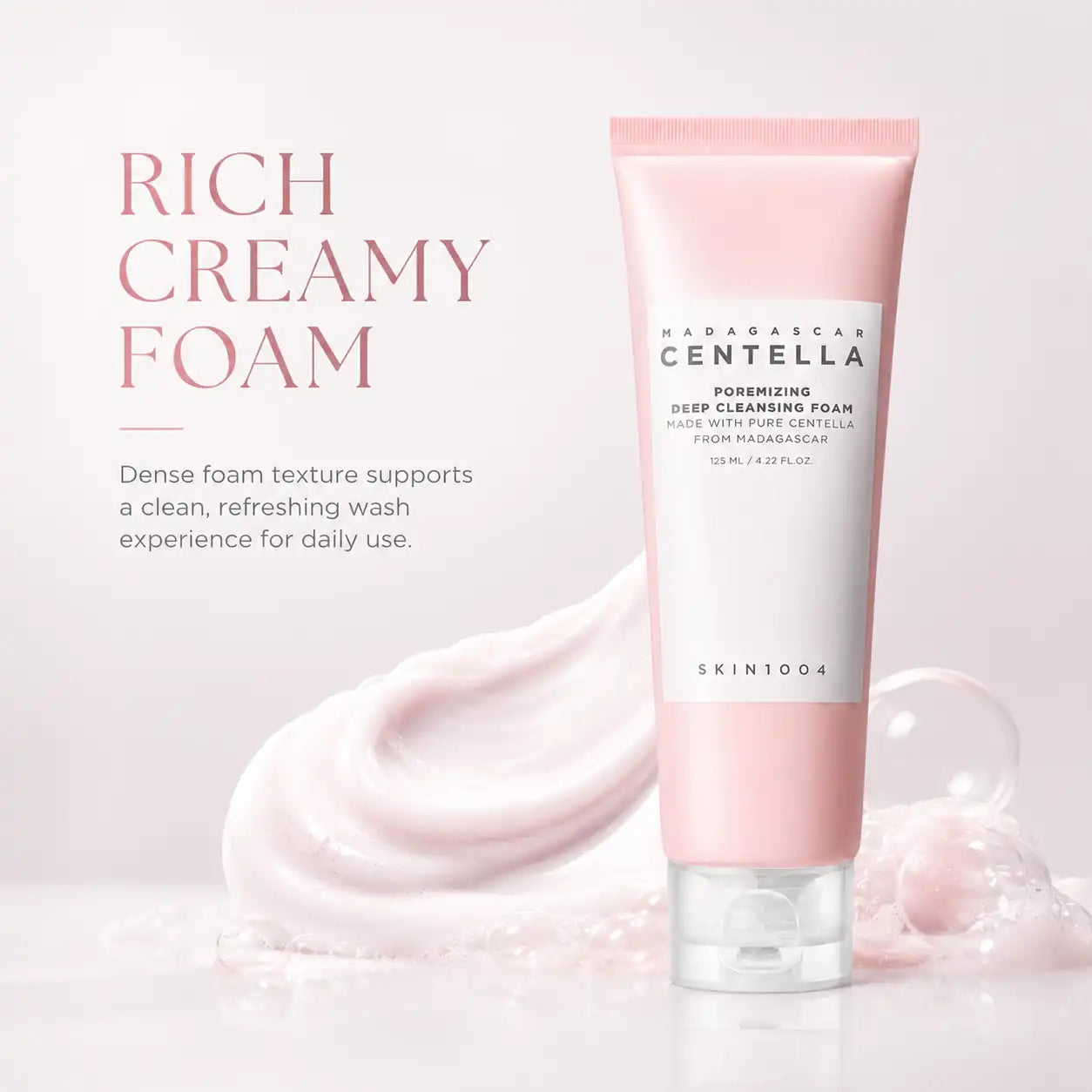 SKIN1004 Madagascar Centella Poremizing Deep Cleansing Foam 125ml