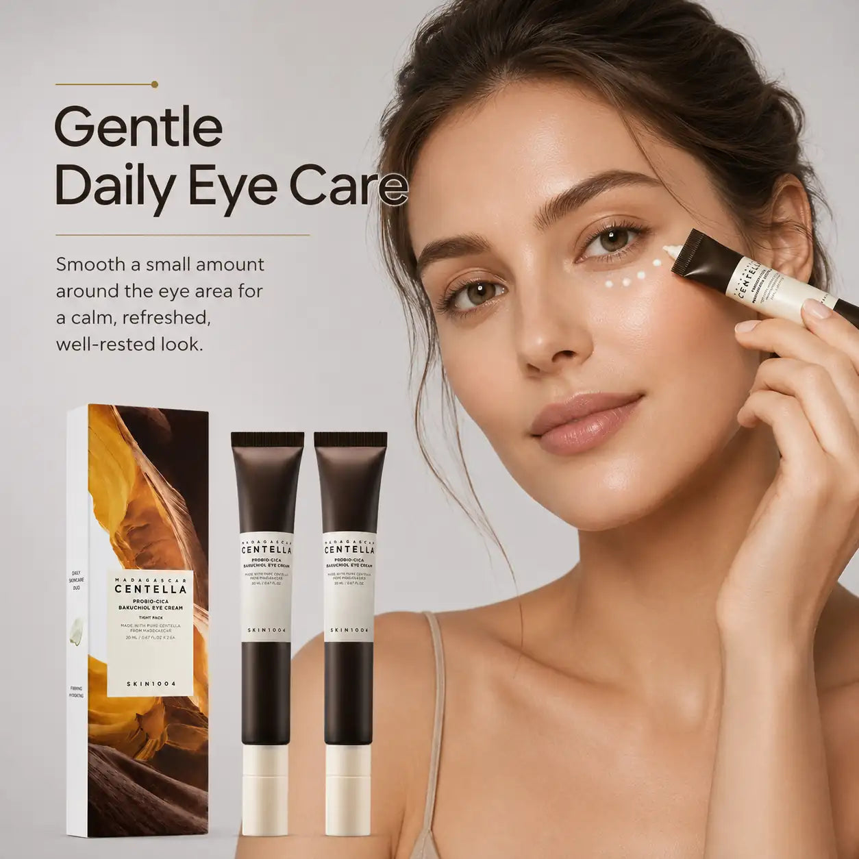 SKIN1004 Madagascar Centella Probio-Cica Bakuchiol Eye Cream Twin Pack 2x20ml