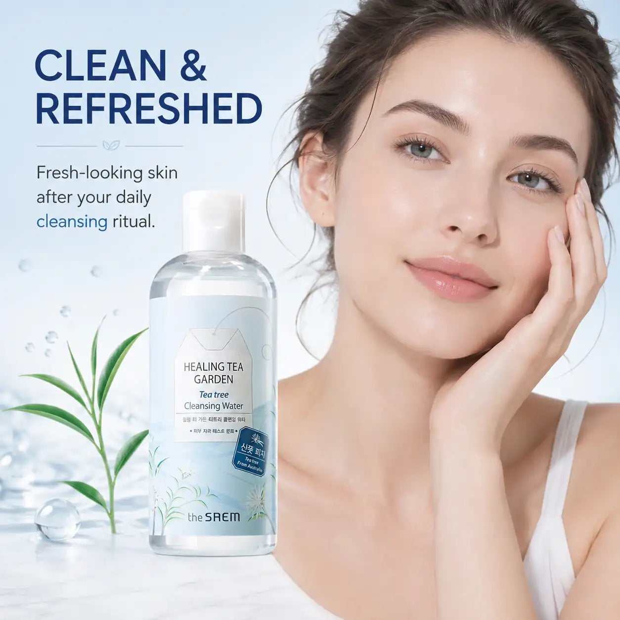 The Saem Healing Tea Garden Tea Tree Cleansing Water 300ml