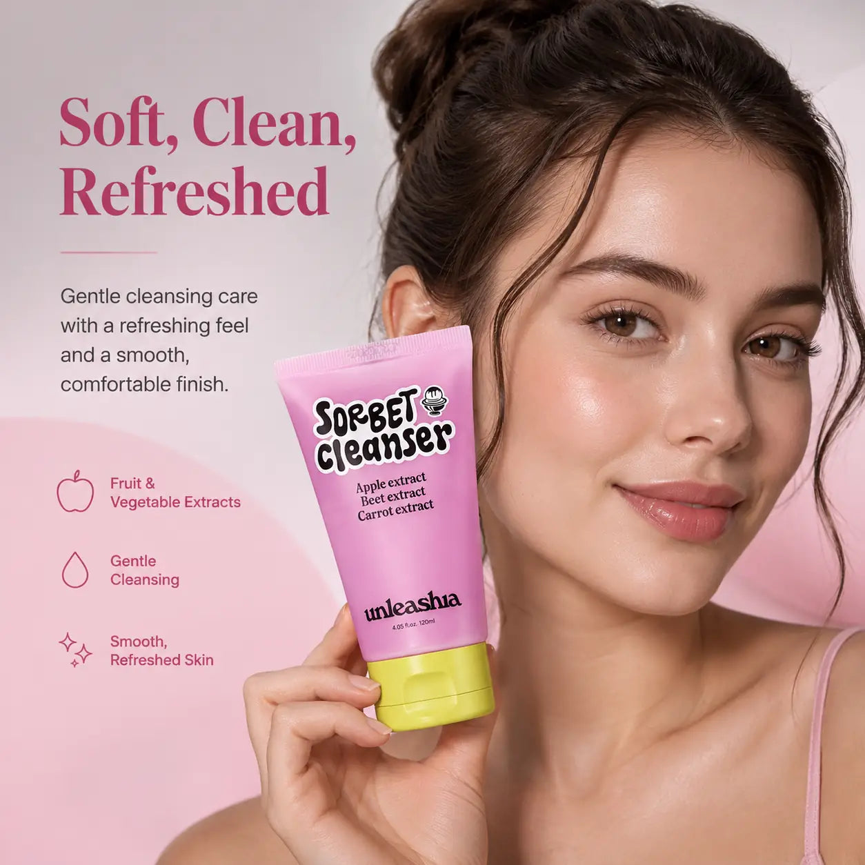 Unleashia ABC Sorbet Facial Cleanser 120ml