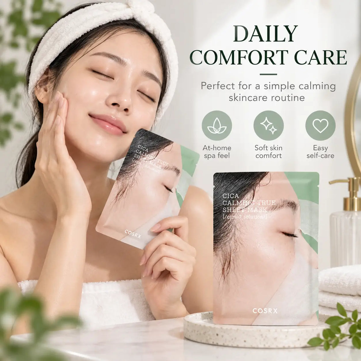 COSRX Pure Fit Cica Calming True Sheet Mask 21g 1ea 21g