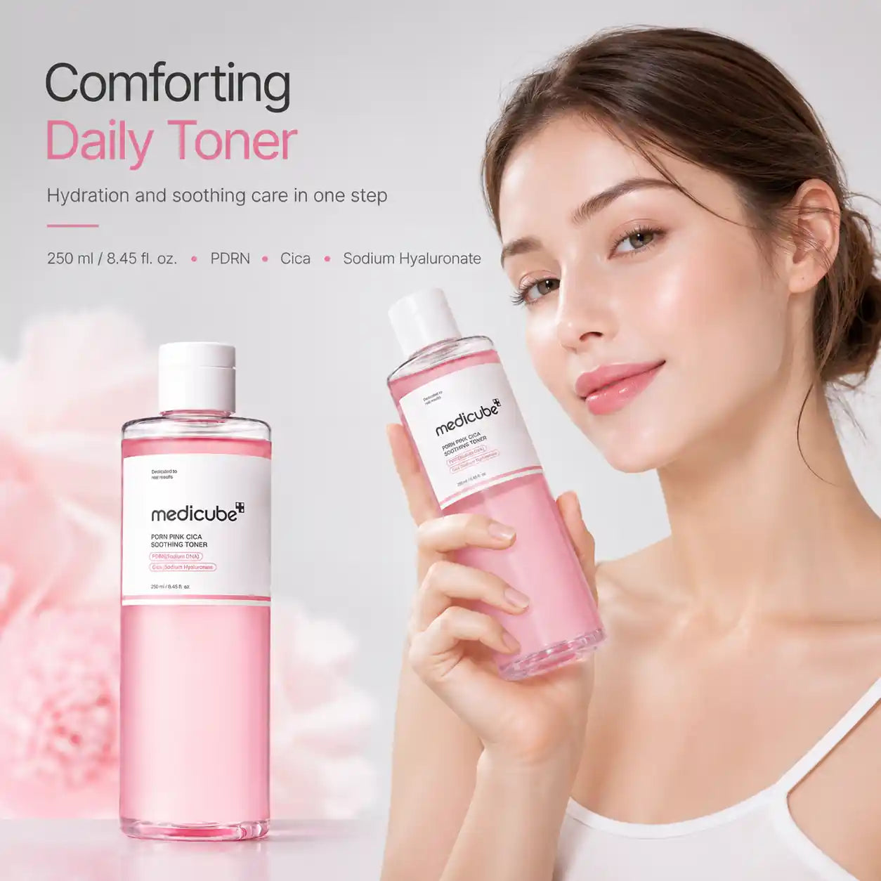 Medicube PDRN Pink Cica Soothing Toner 250ml