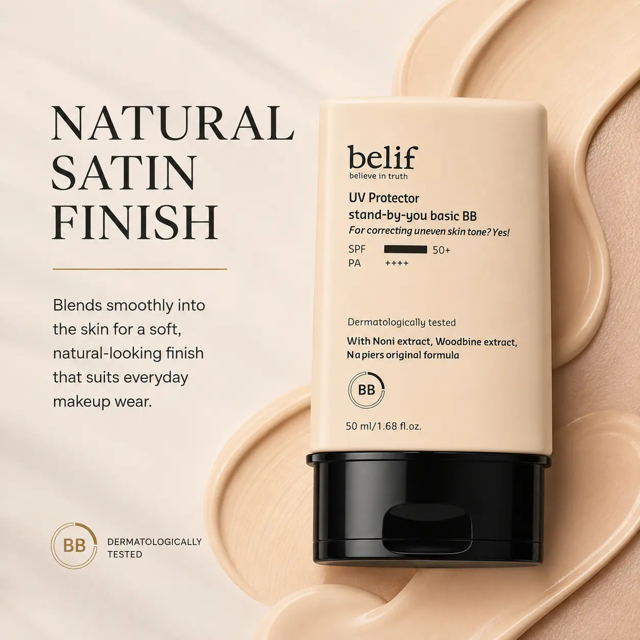 belif UV Protector Stand by You Basic BB 50ml