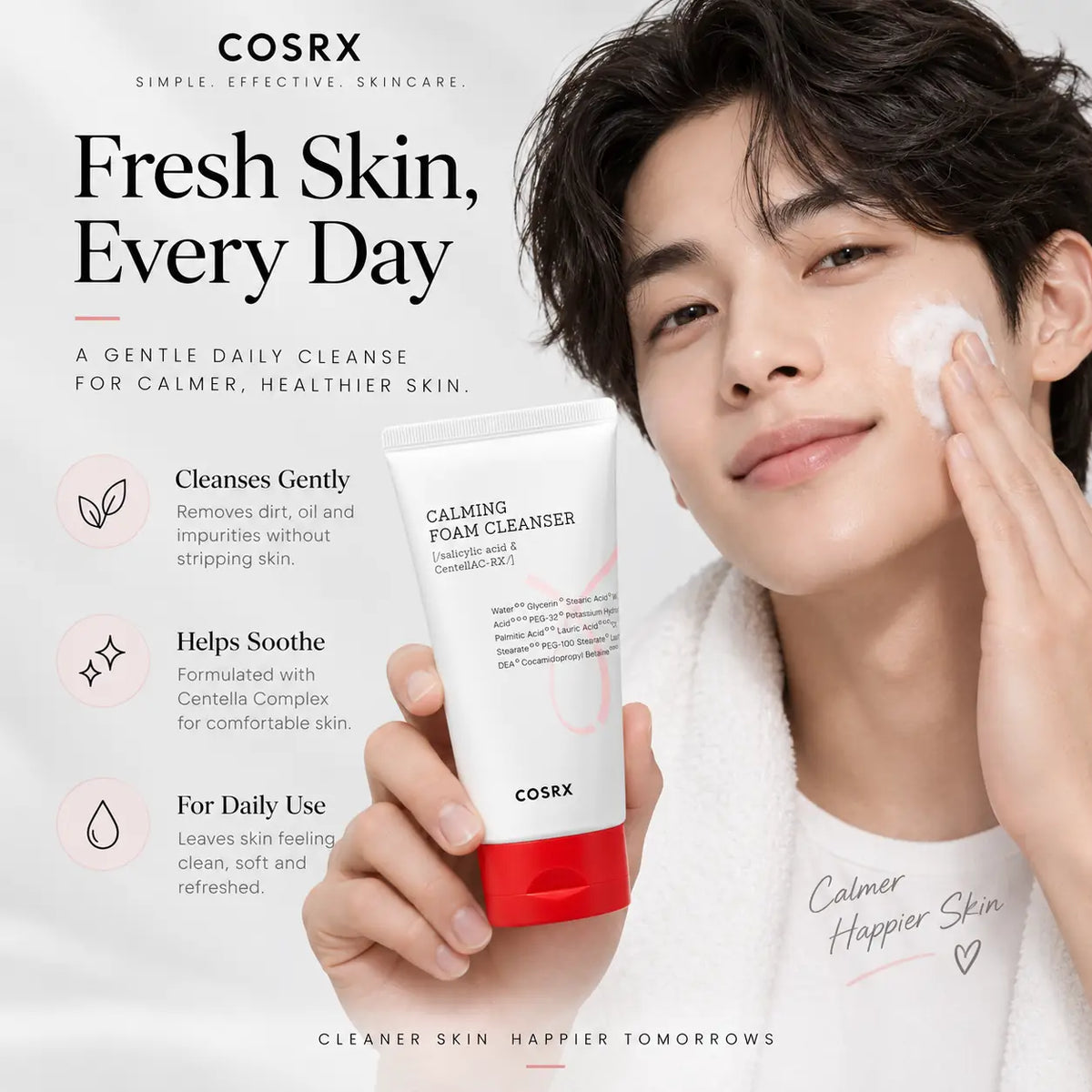COSRX AC Collection Calming Foam Cleanser 150ml
