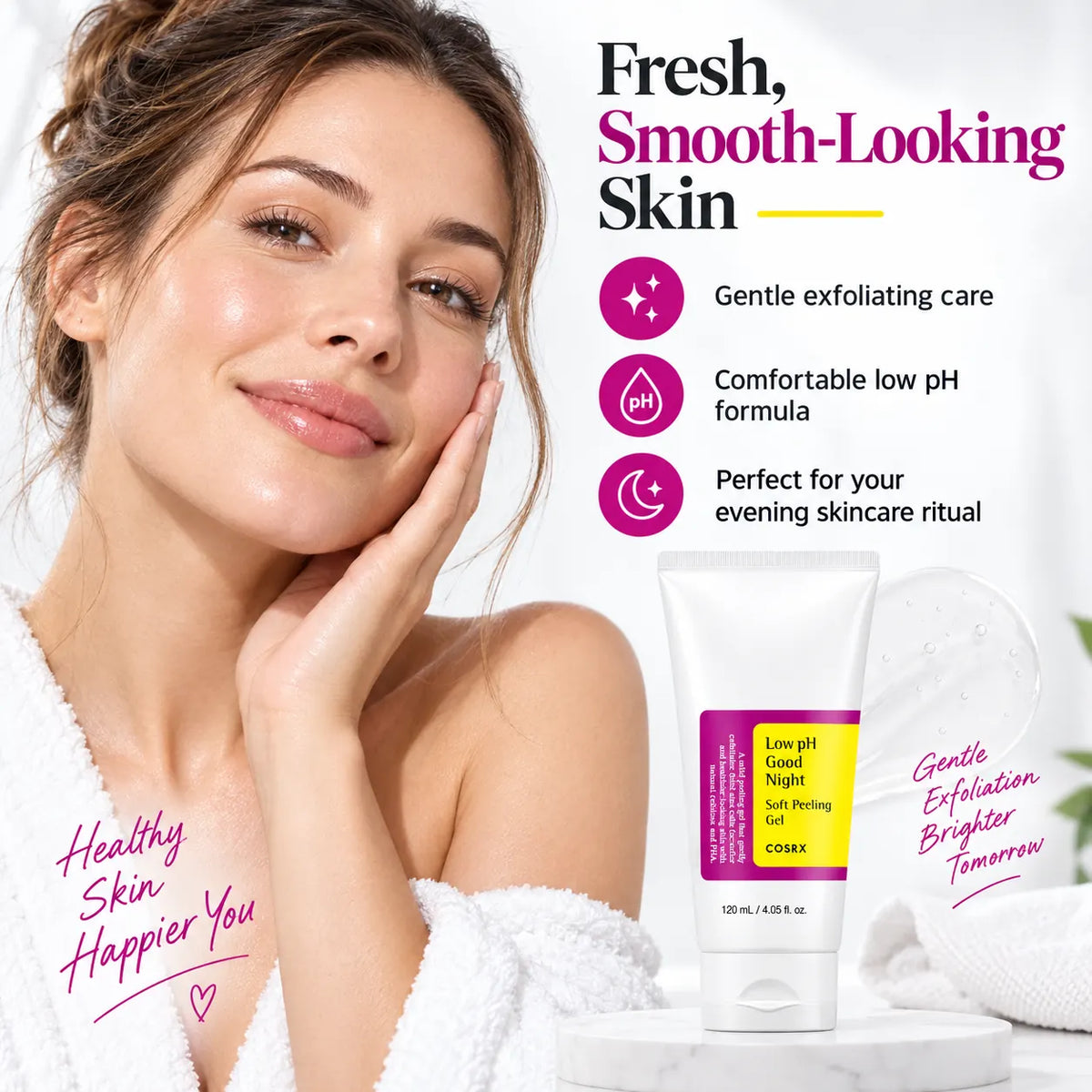 COSRX Low pH Good Night Soft Peeling Gel 120ml