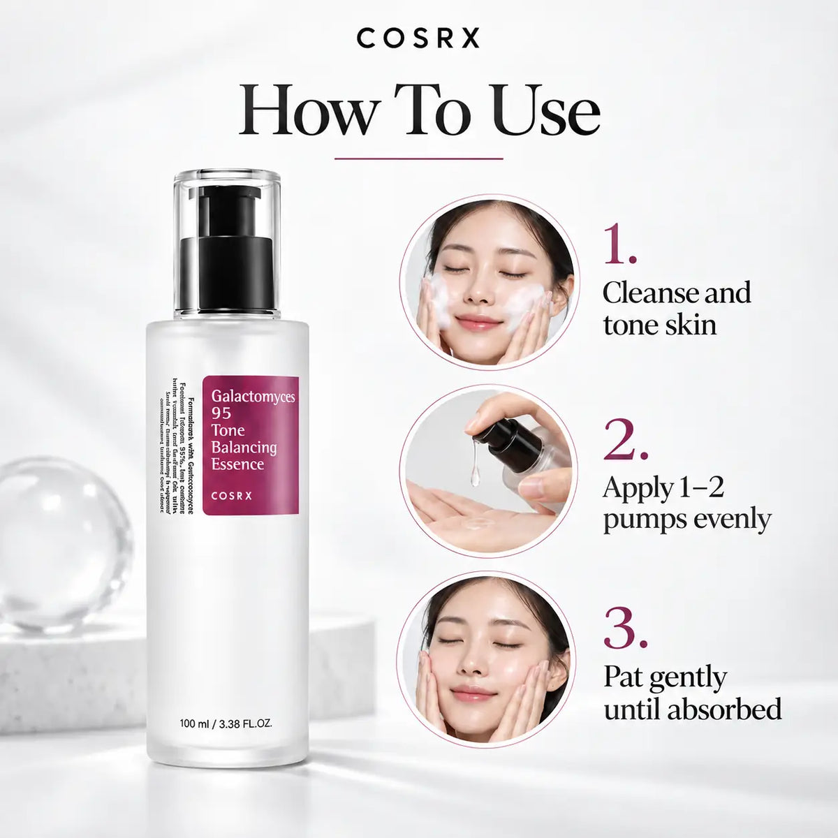 COSRX Galactomyces 95 Tone Balancing Essence 100ml