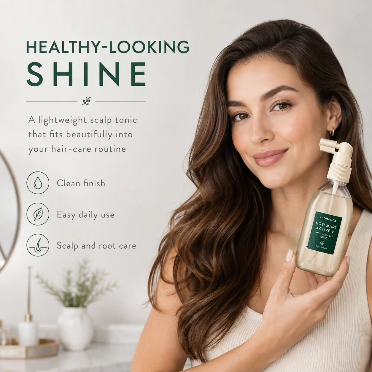 AROMATICA Rosemary Active V Anti Hair Loss Tonic 100ml
