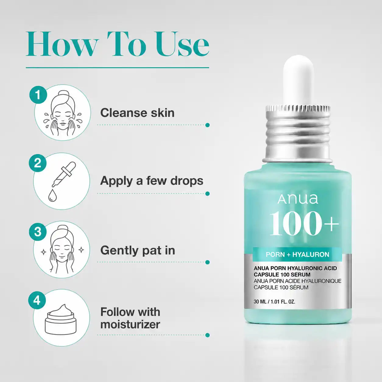 ANUA PDRN Hyaluronic Capsule 100 Serum 30ml