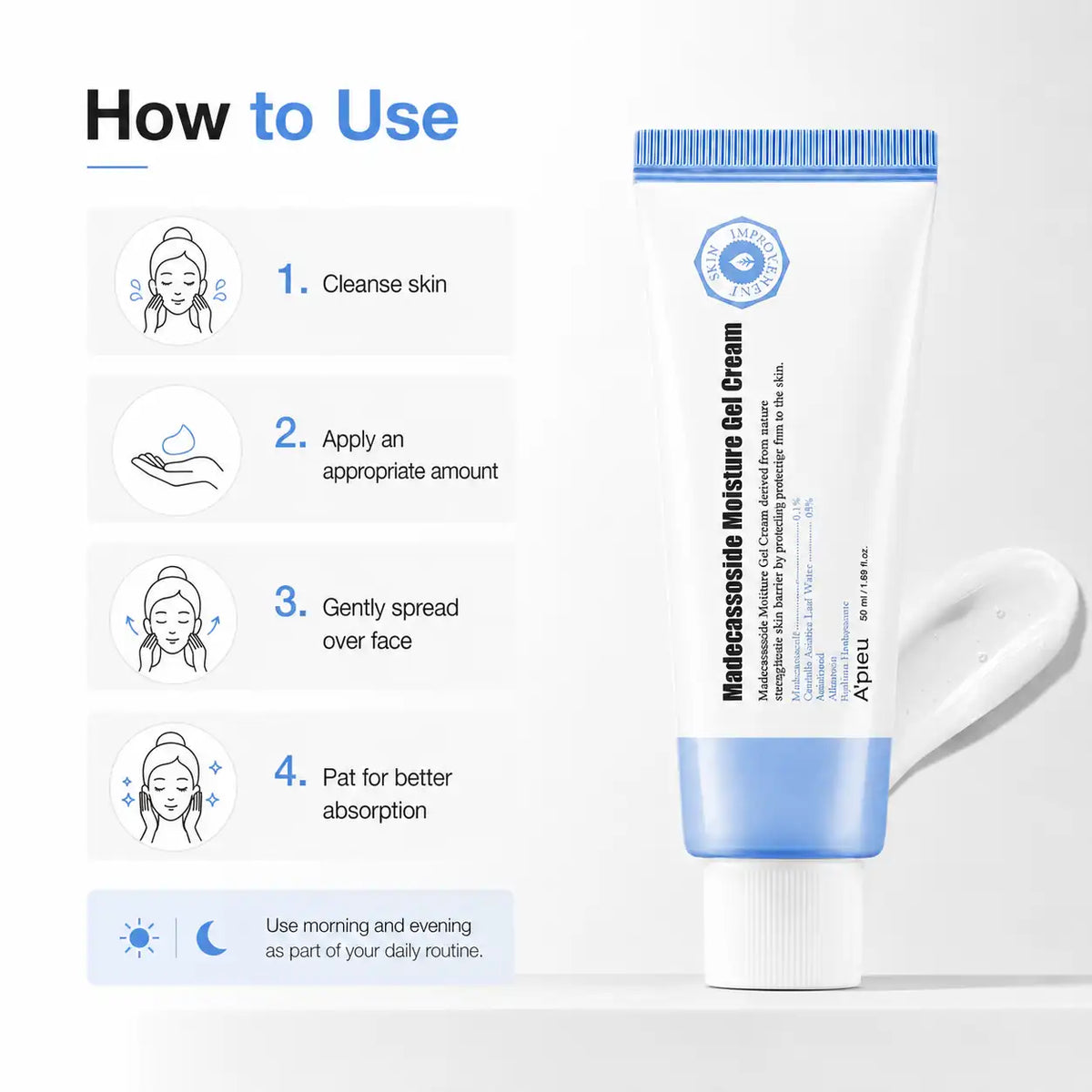 A'pieu Madecassoside Moisture Gel Cream 50ml