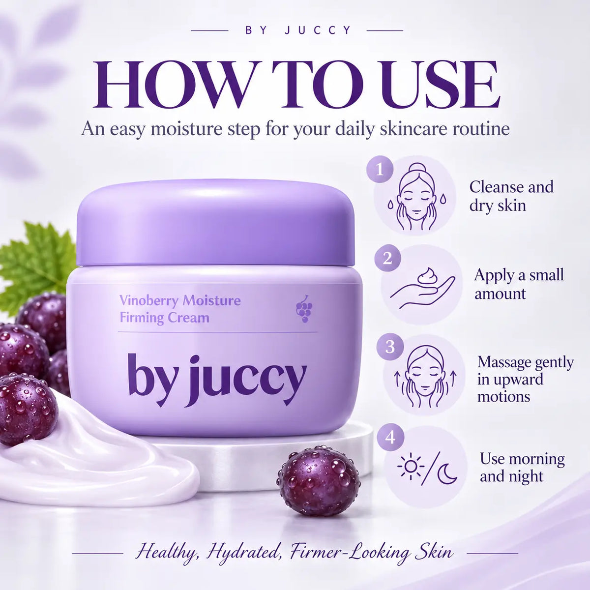 By Juccy Vinoberry Moisture Firming Cream 55ml