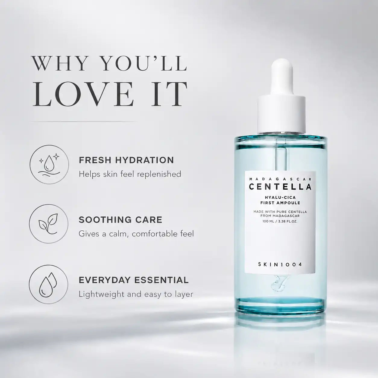 SKIN1004 Madagascar Centella Hyalu-Cica First Ampoule 100ml