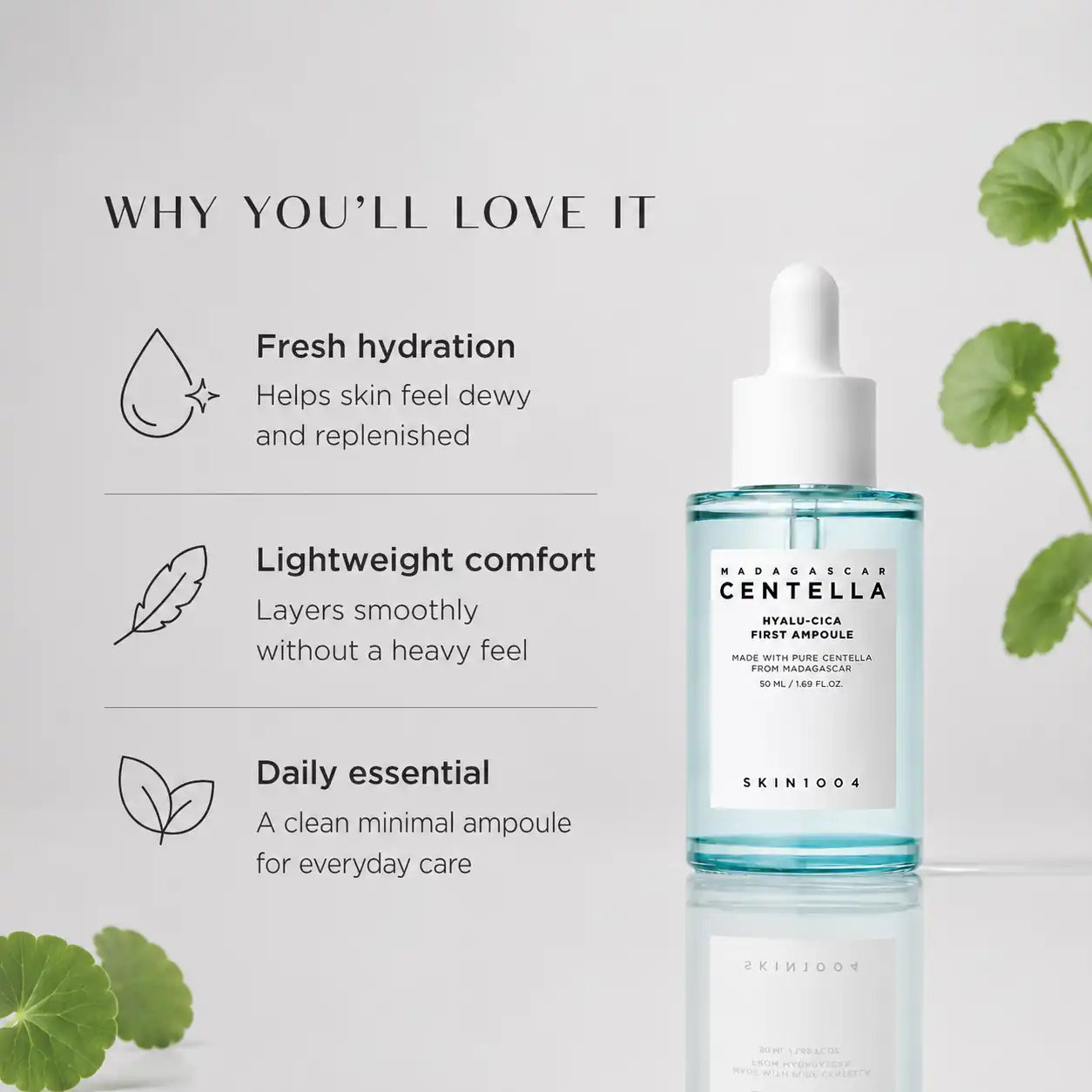 SKIN1004 Madagascar Centella Hyalu-Cica First Ampoule 50ml