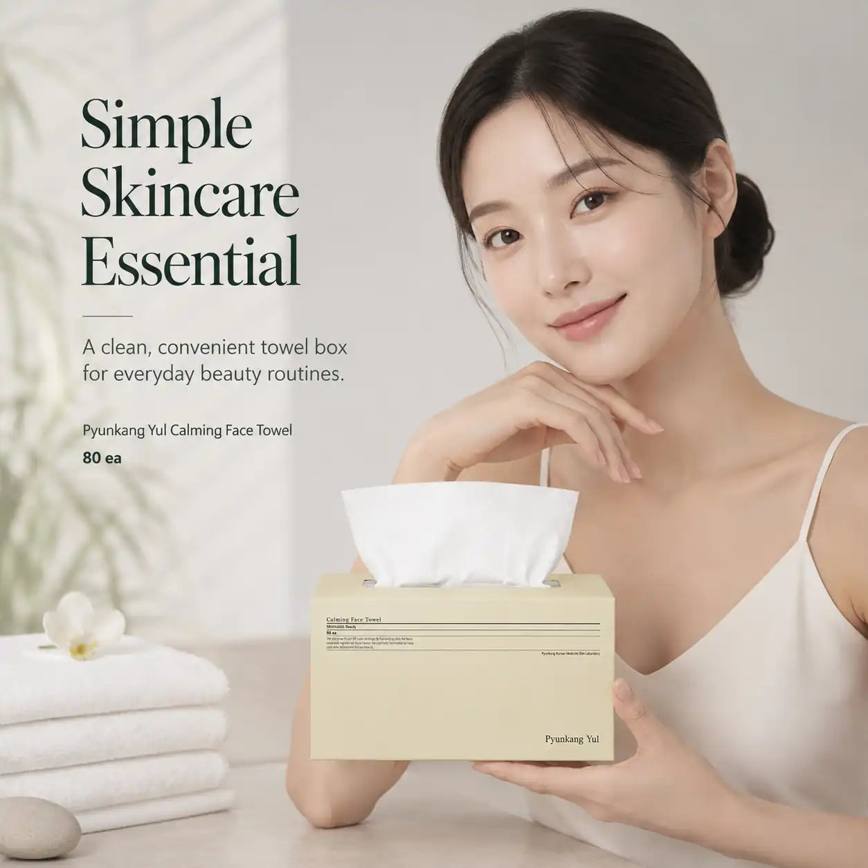 Pyunkang Yul Calming Face Towel 80ea