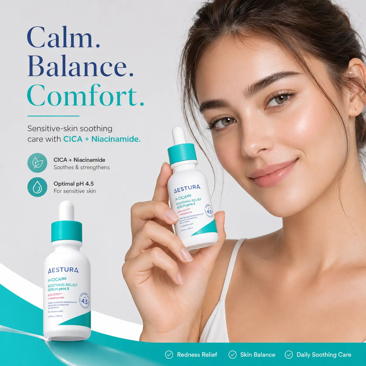 AESTURA A-Cica Soothing Relief Serum 40ml