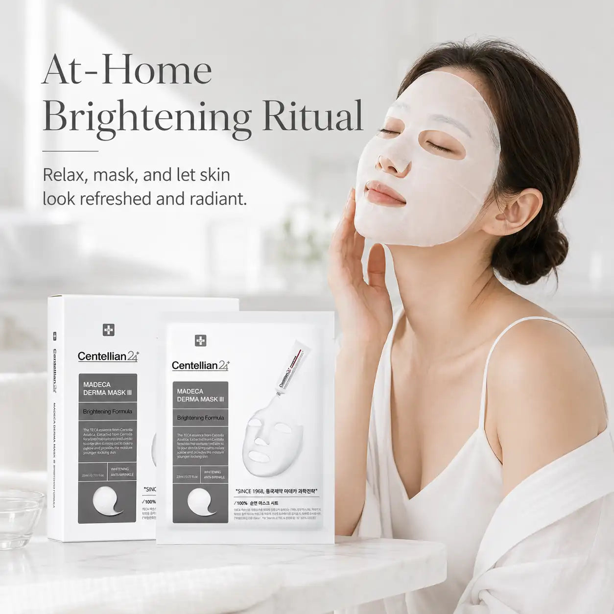 Centellian24 Madeca Derma Mask III Brightening Formula 23ml 10pcs
