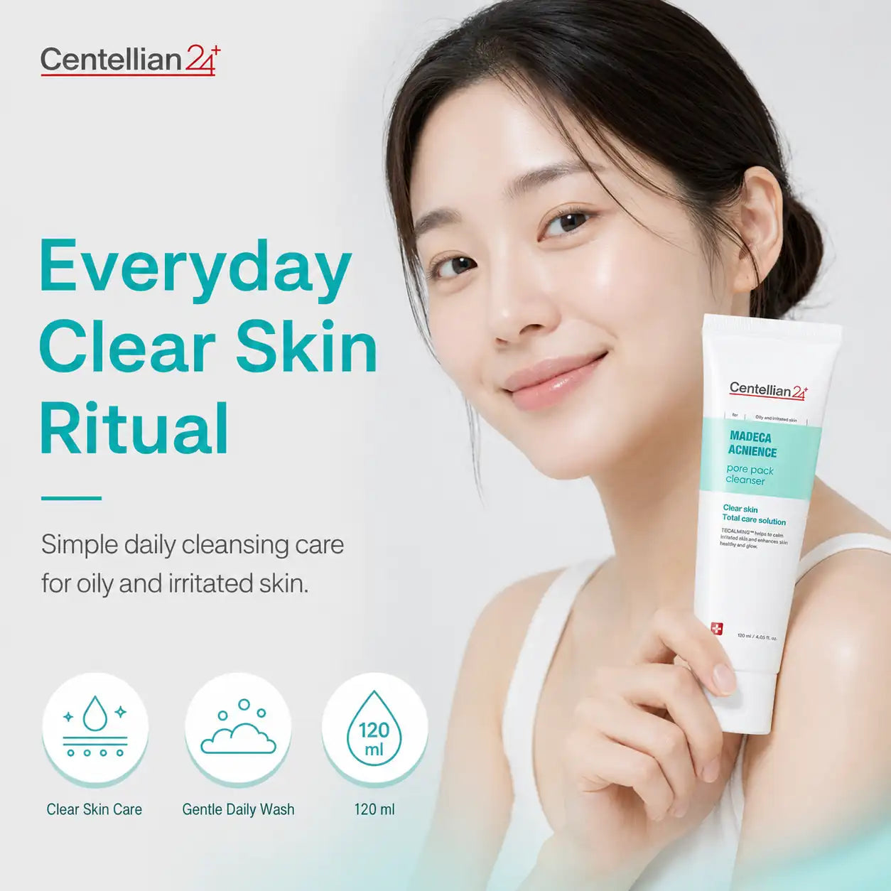 Centellian24 Madeca Acnience Pore Pack Cleanser 120ml