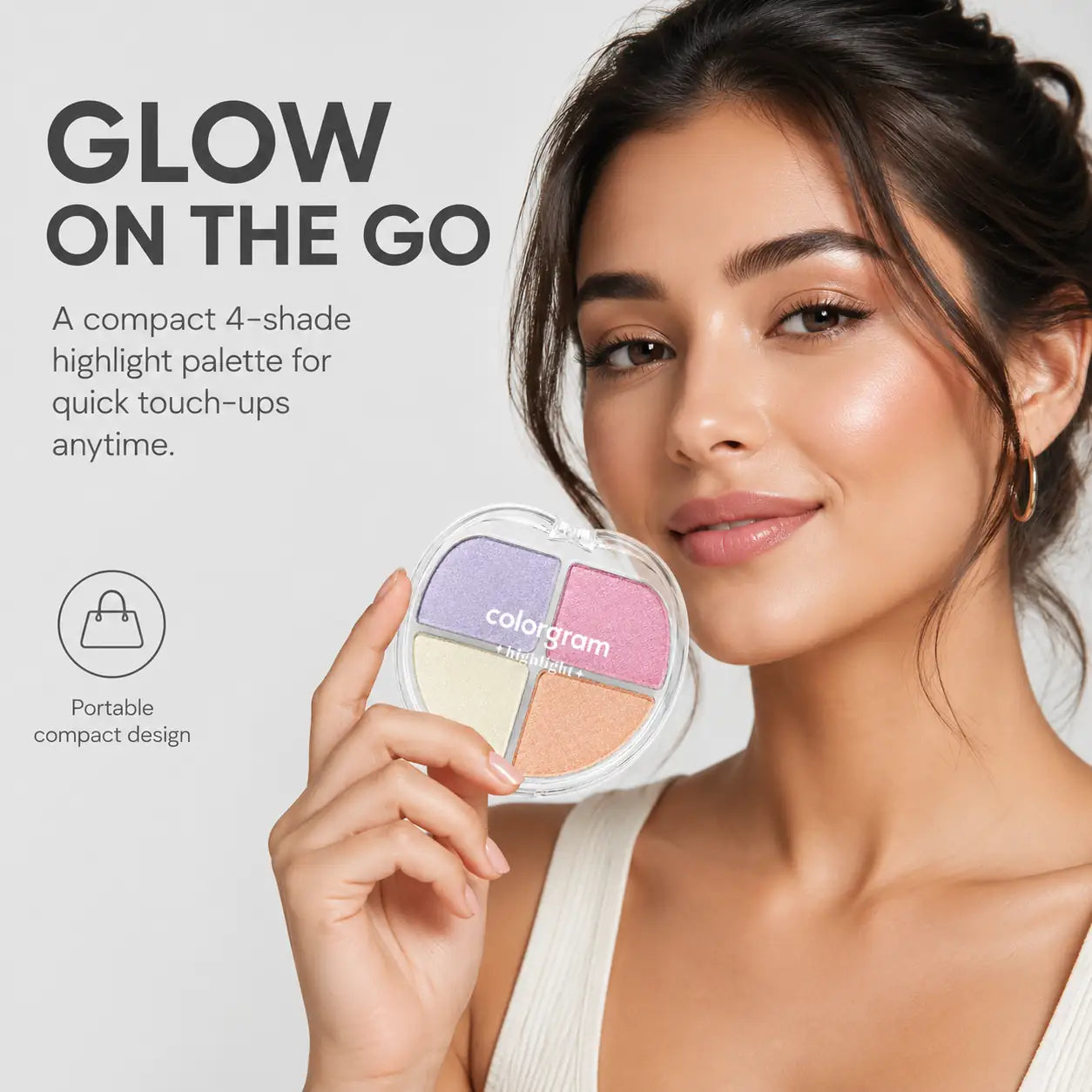 Colorgram Tintory Highlighter Palette 01 Jelly Beam