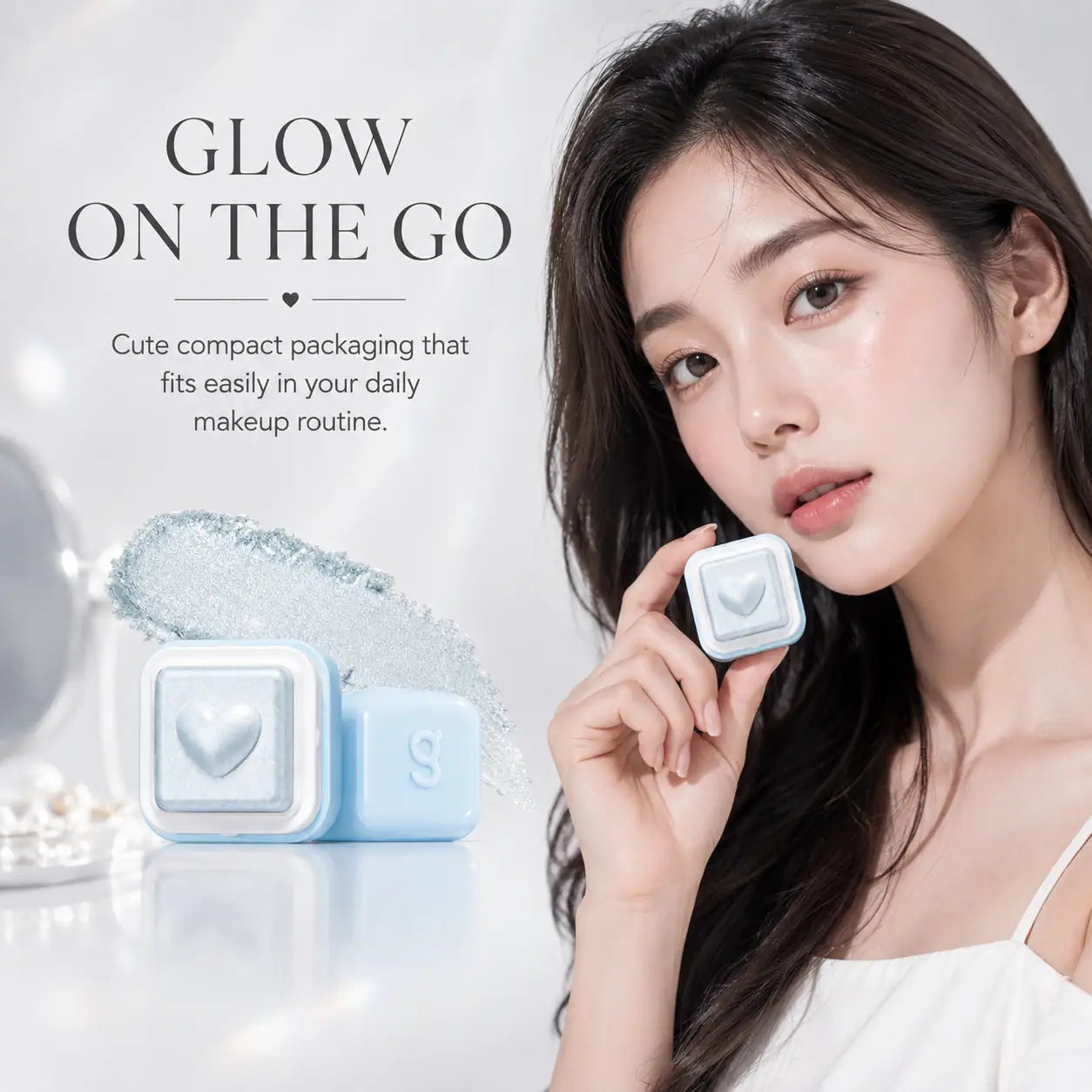Colorgram Milk Bling Heartlighter 06 Bubbles Blue