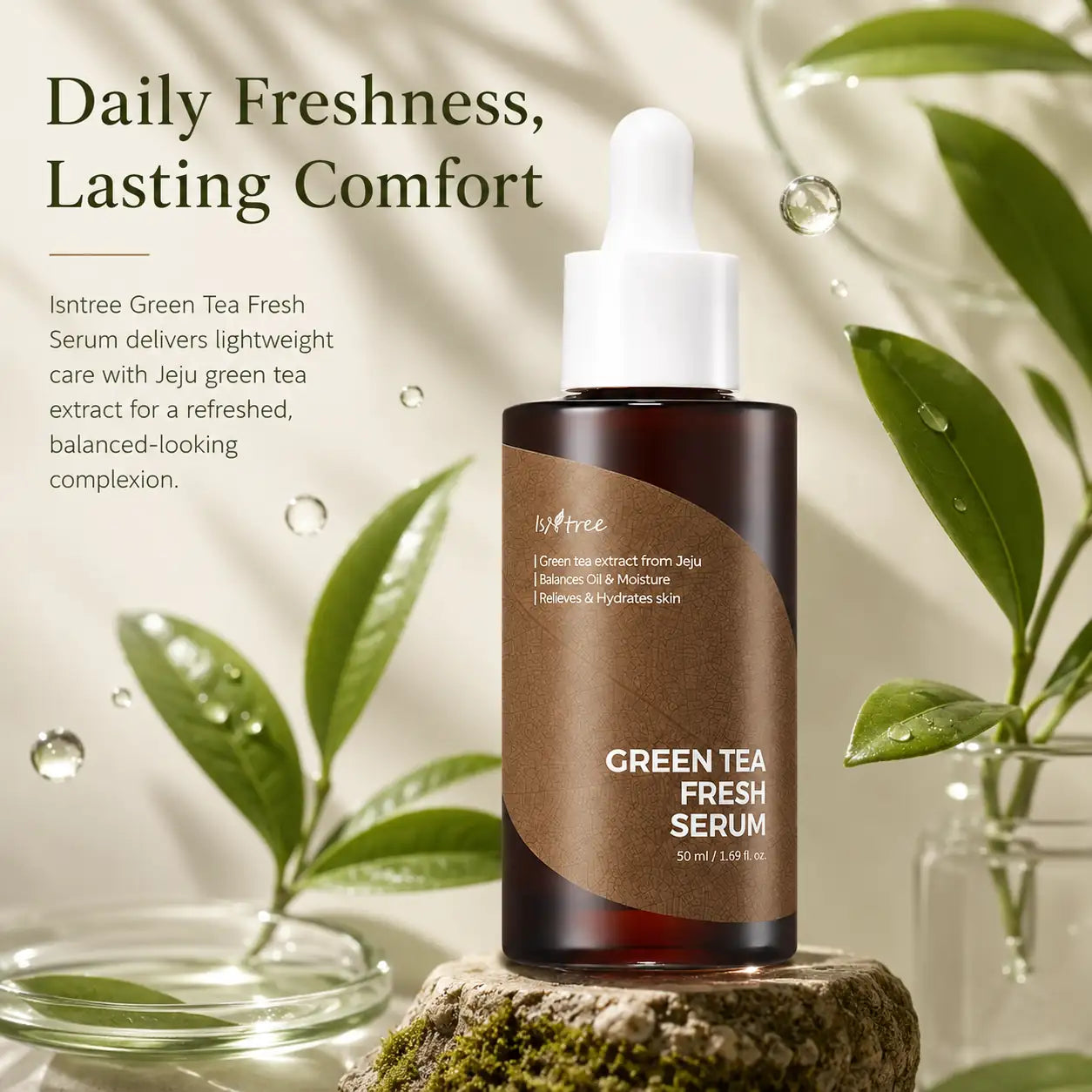 Isntree Green Tea Fresh Serum 50ml