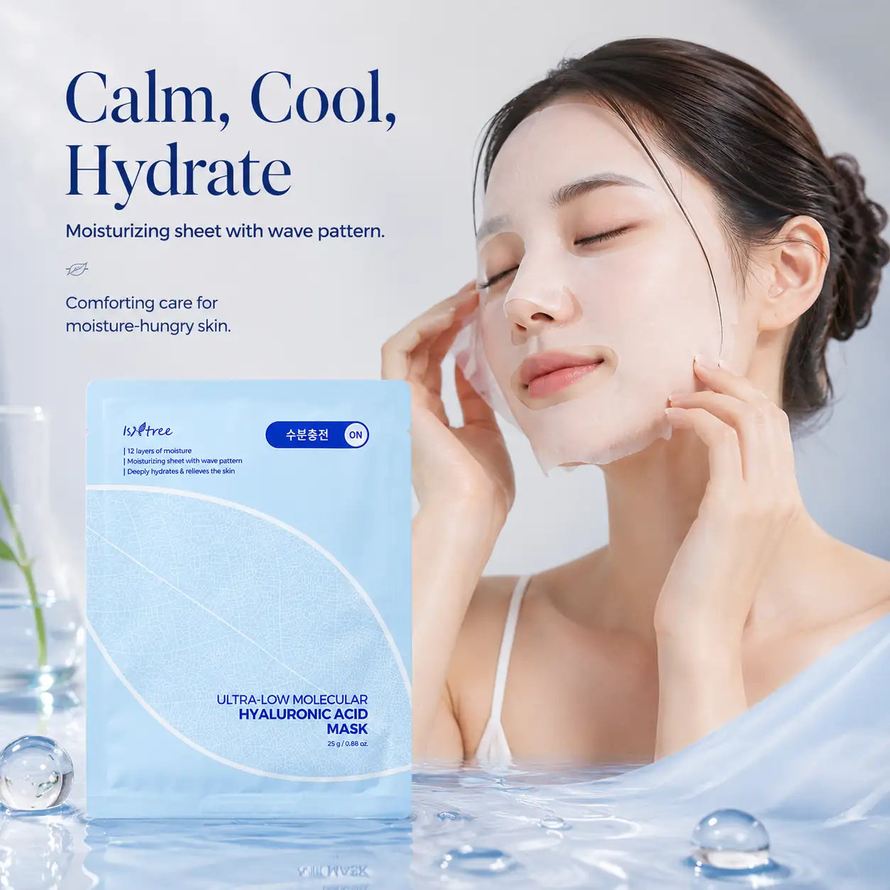 Isntree Ultra Low Molecular Hyaluronic Acid Mask 10 Sheets