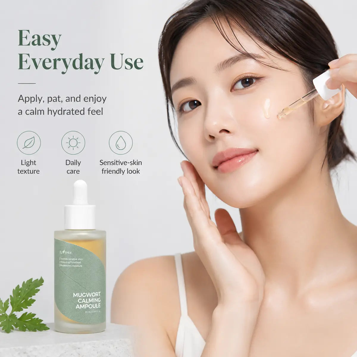Isntree Mugwort Calming Ampoule 50ml