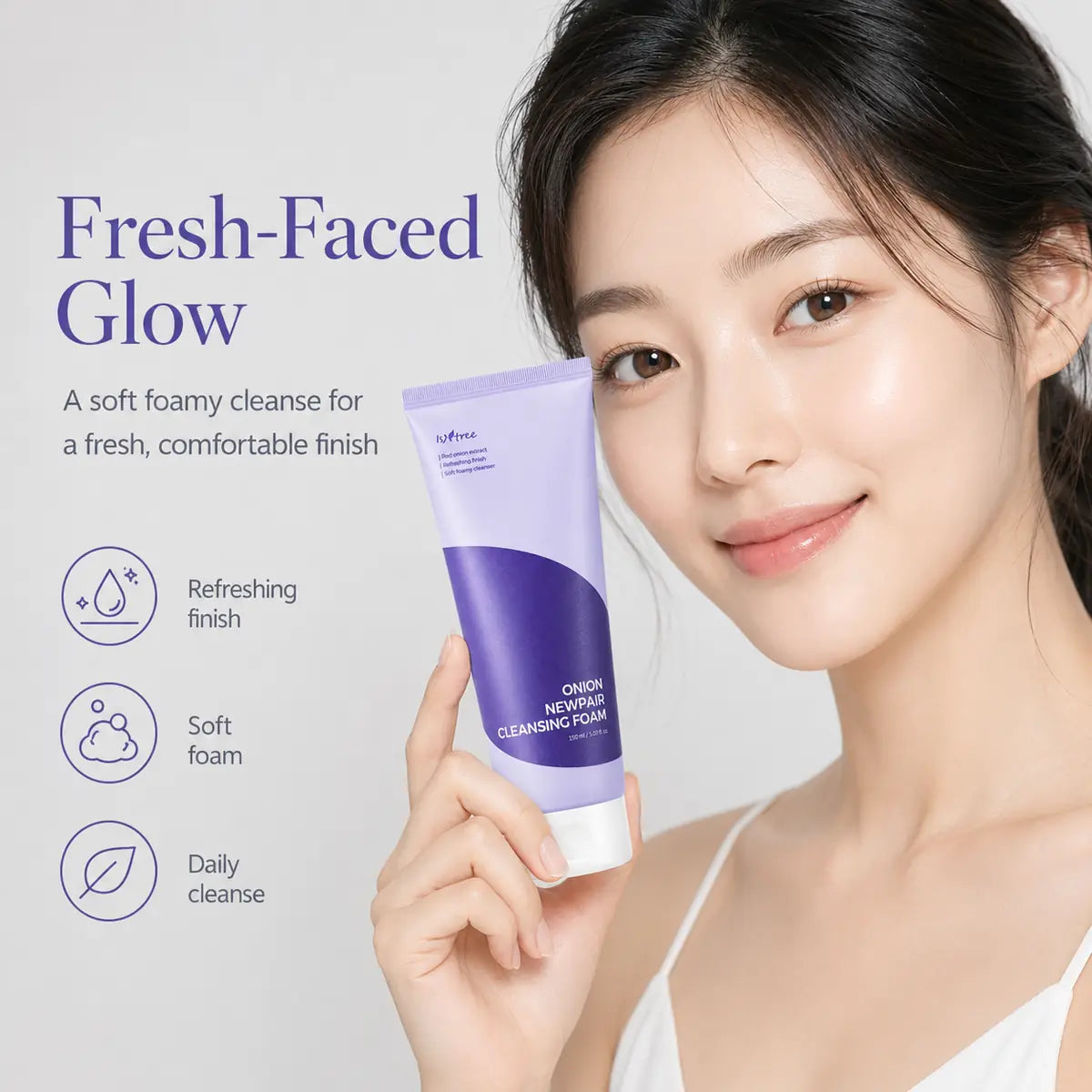 Isntree Onion Newpair Cleansing Foam 150ml