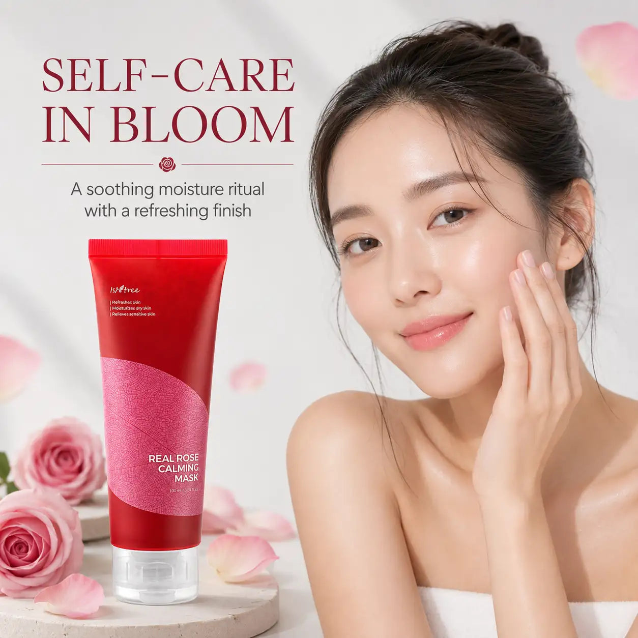 Isntree Real Rose Calming Mask 100ml