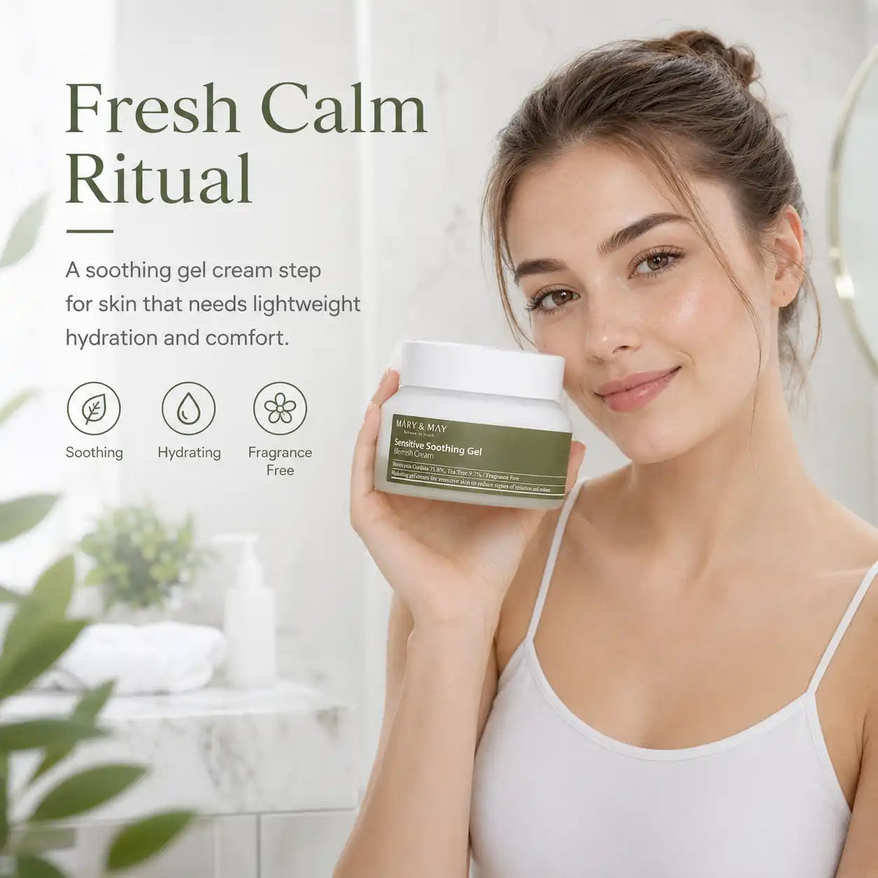 Mary&May Sensitive Soothing Gel Cream 70g