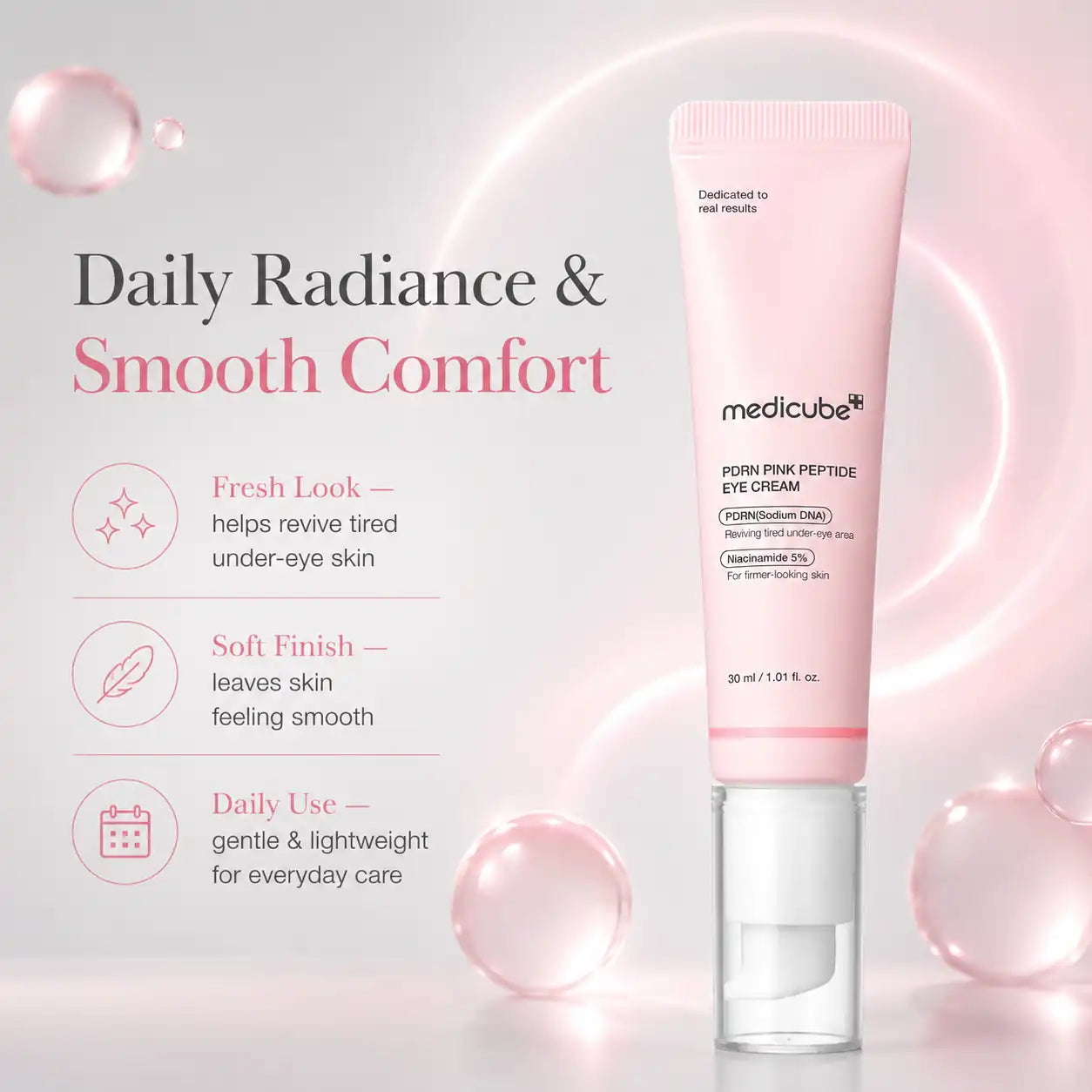 Medicube PDRN Pink Peptide Eye Cream 30ml