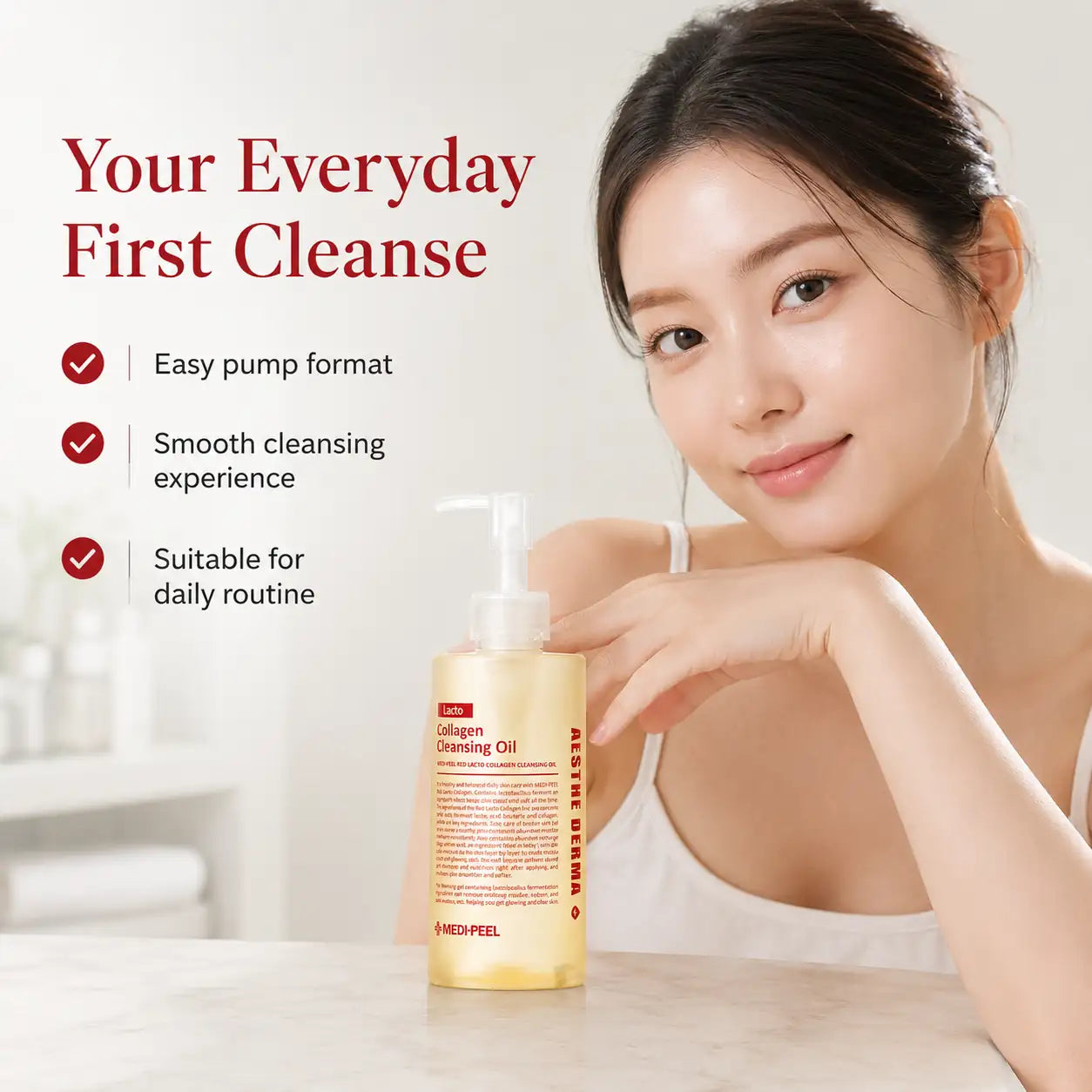 MEDI-PEEL Red Lacto Collagen Cleansing Oil 200ml