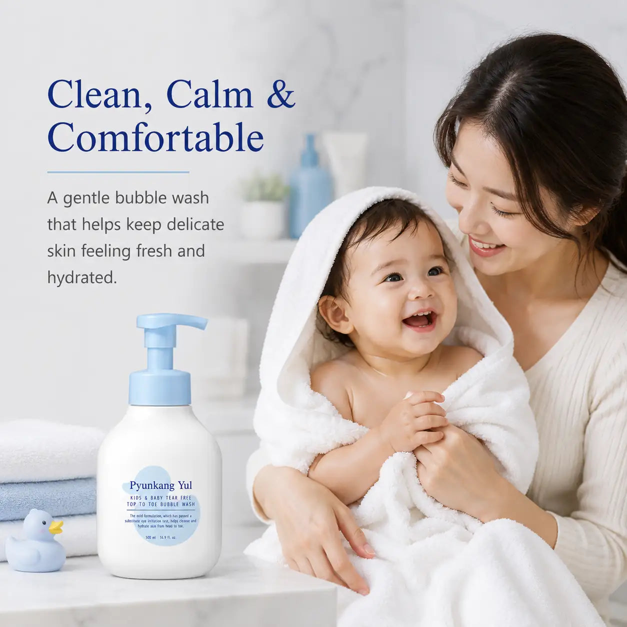 Pyunkang Yul Kids & Baby Top to Toe Bubble Wash 500ml