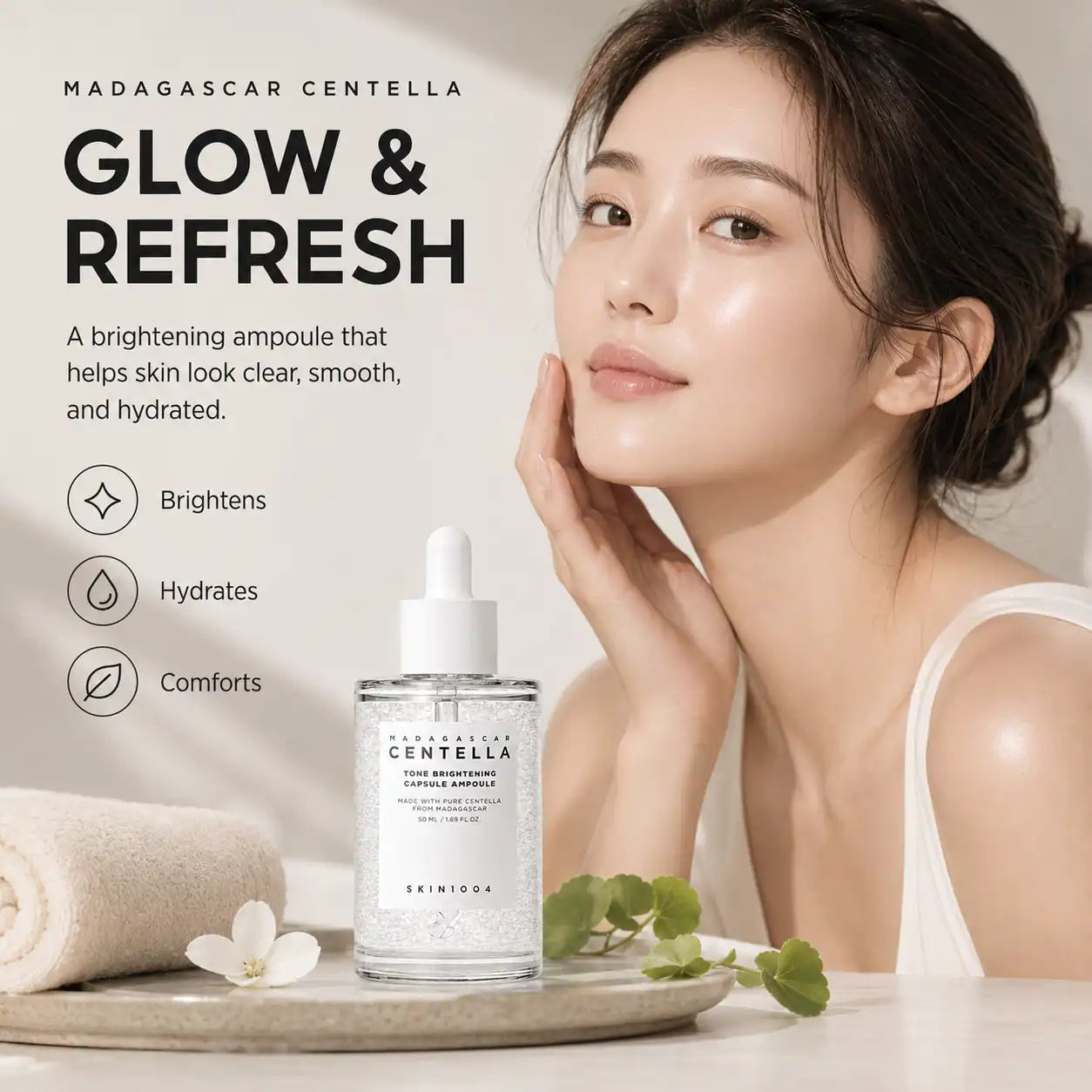 SKIN1004 Madagascar Centella Tone Brightening Capsule Ampoule 50ml