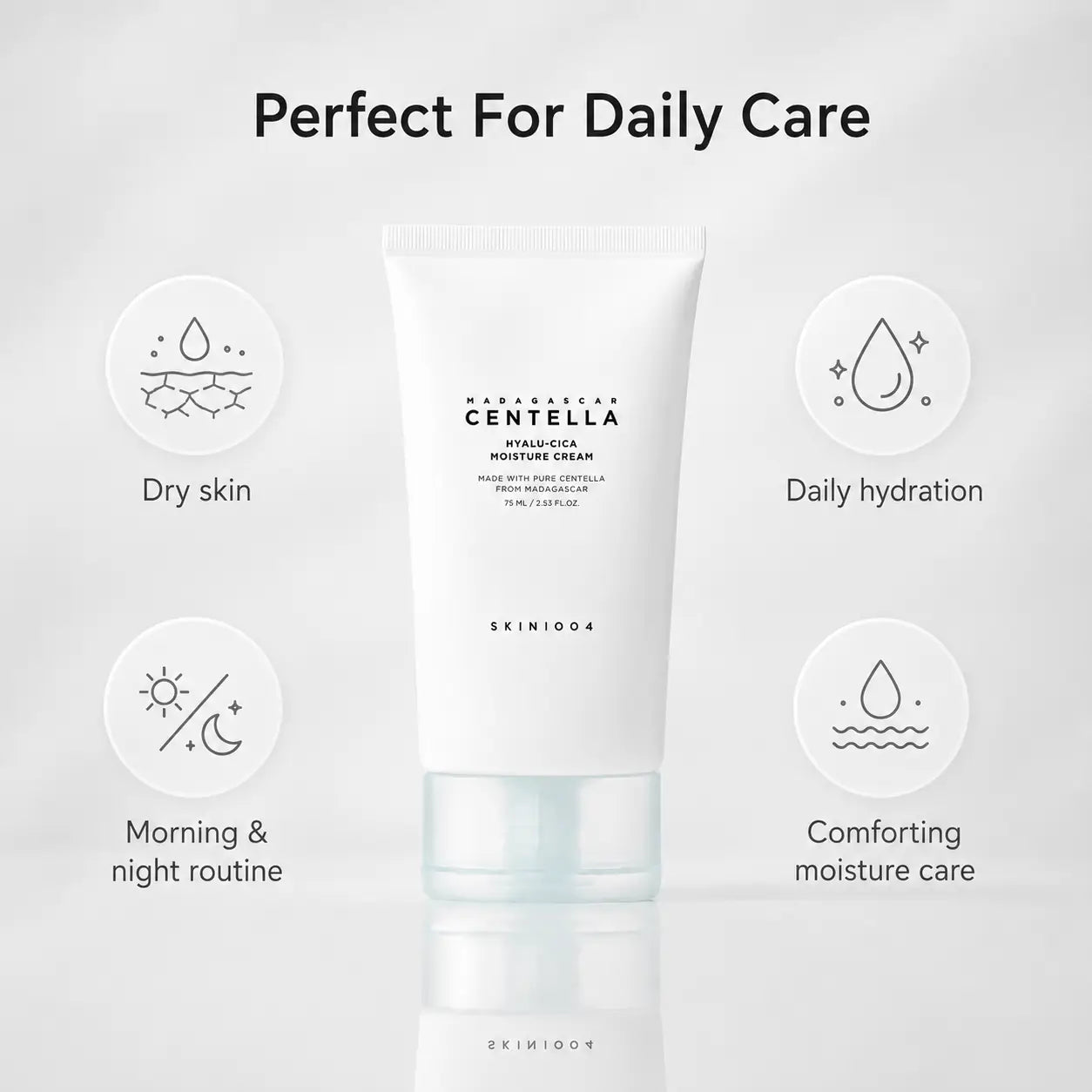 SKIN1004 Madagascar Centella Hyalu-Cica Moisture Cream 75ml