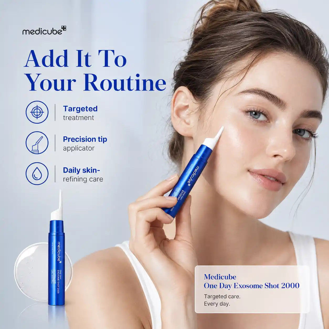 Medicube Zero One Day Exosome Shot Pore Ampoule 25000 13ml