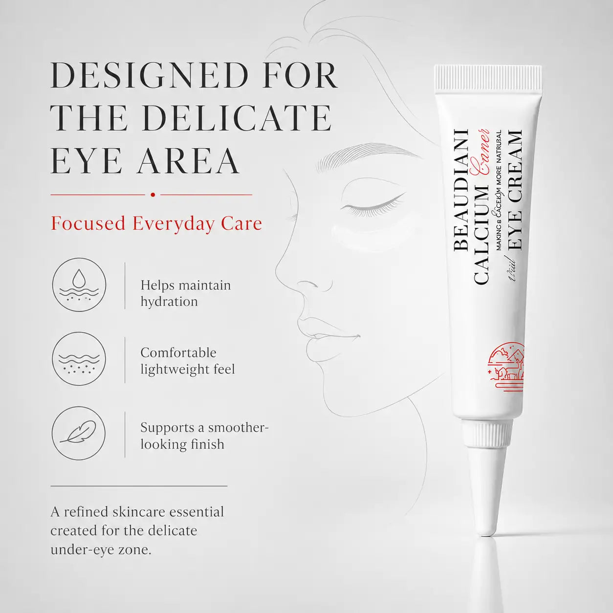 BEAUDIANI Calcium Cover Eye Cream 15ml