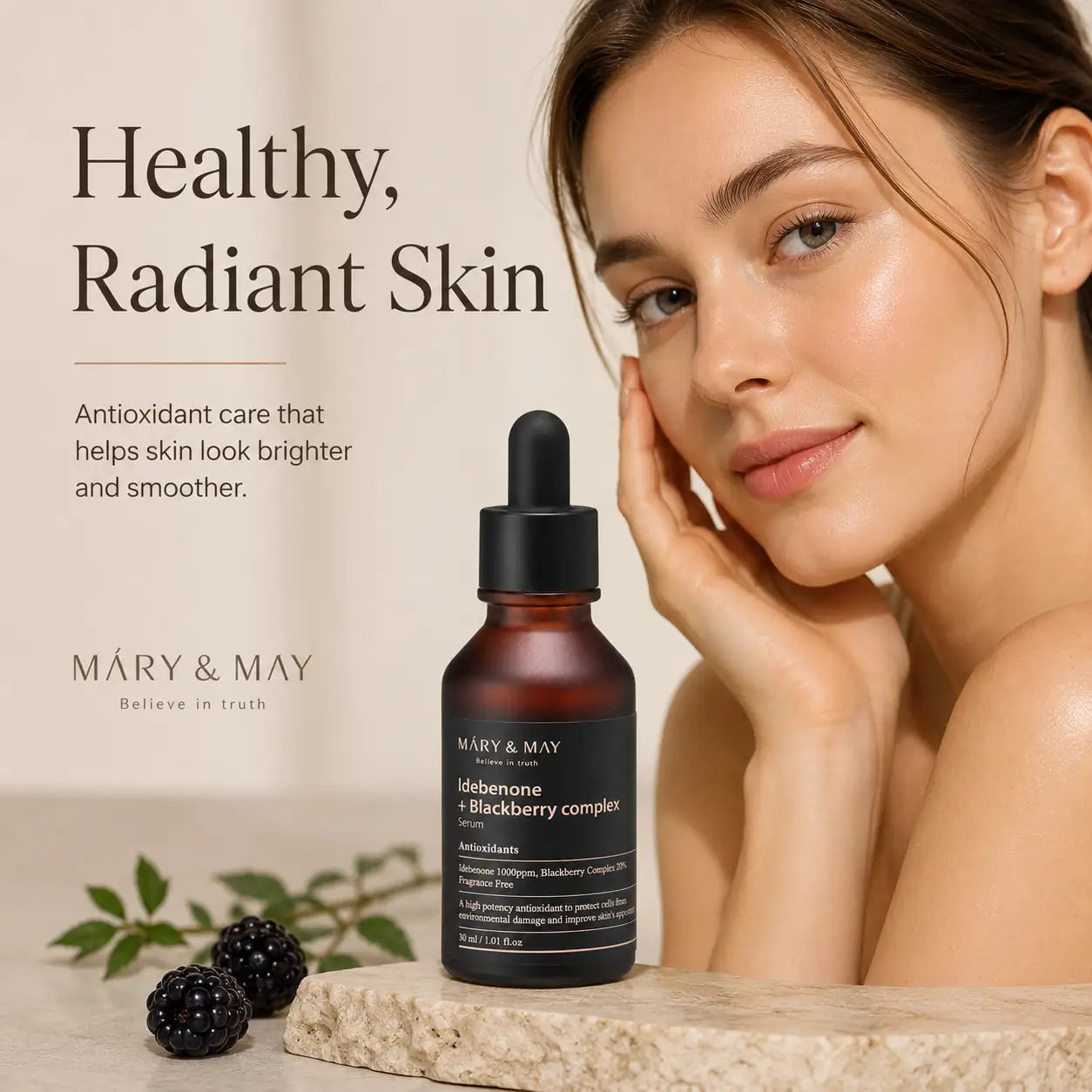 Mary&May Idebenone + Blackberry Complex Serum 30ml