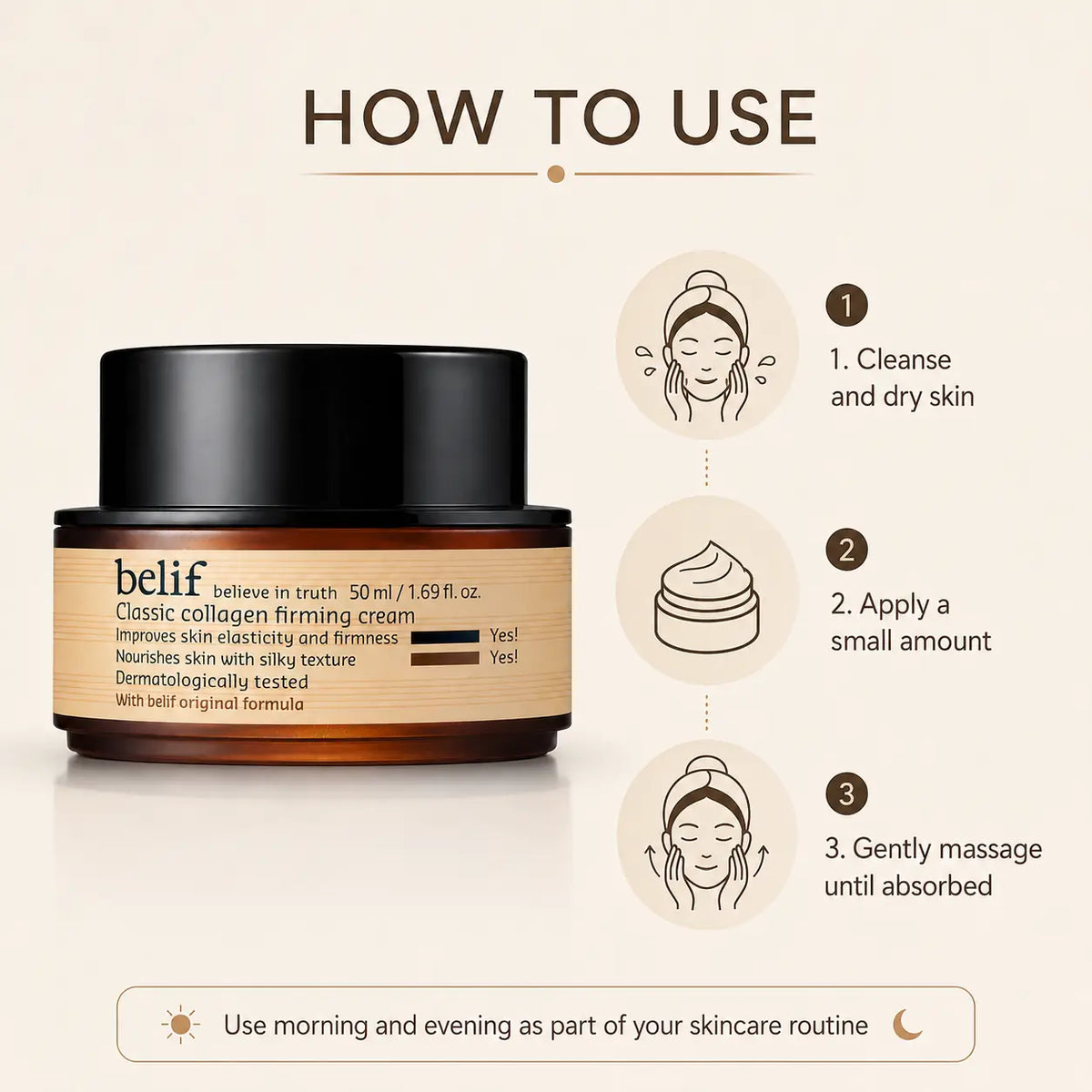 belif Classic Collagen Firming Cream 50ml