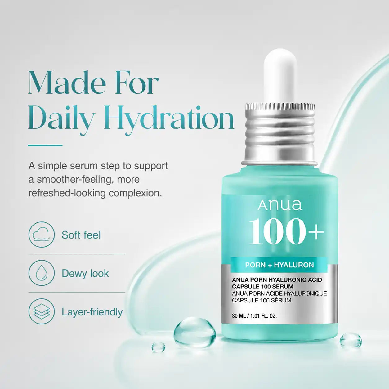ANUA PDRN Hyaluronic Capsule 100 Serum 30ml