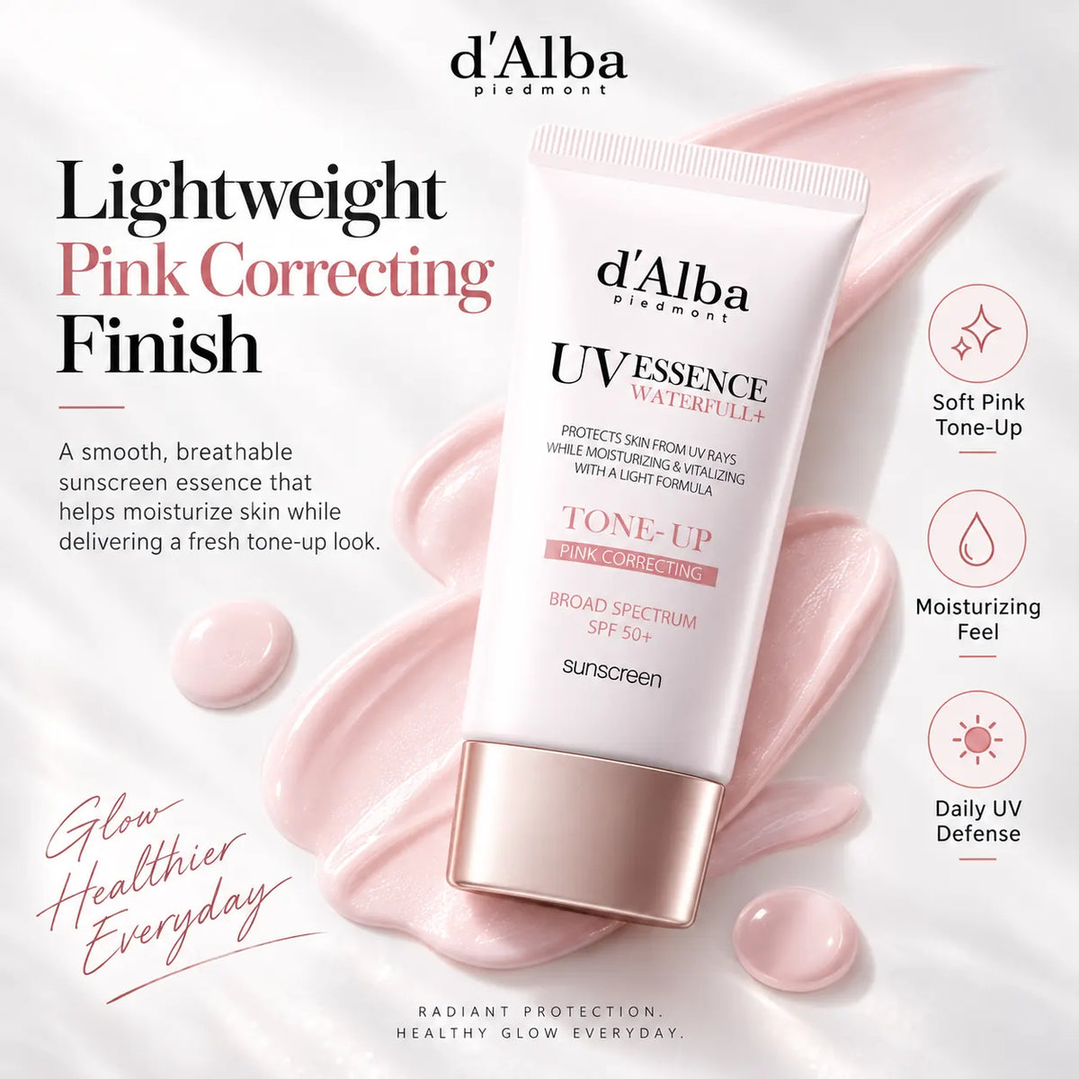 d'Alba Waterfull Tone Up Sunscreen 50ml