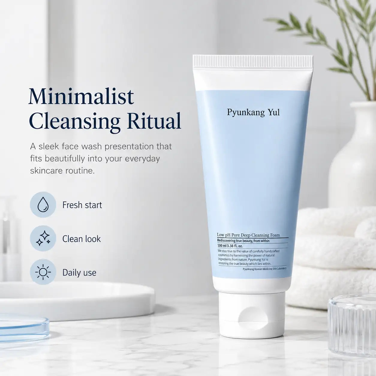Pyunkang Yul Low pH Pore Deep Cleansing Foam 100ml