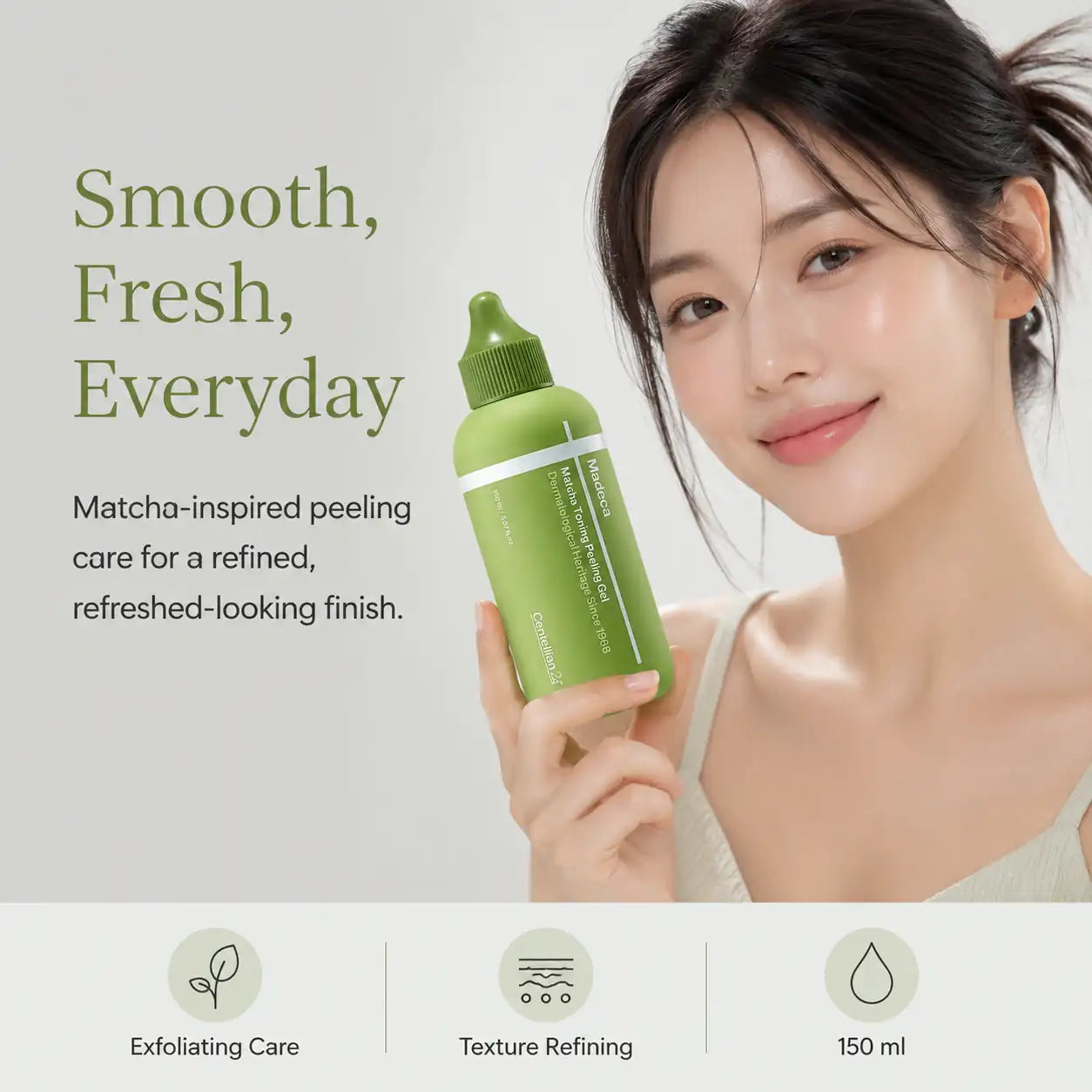 Centellian24 Madeca Matcha Toning Peeling Gel 150ml