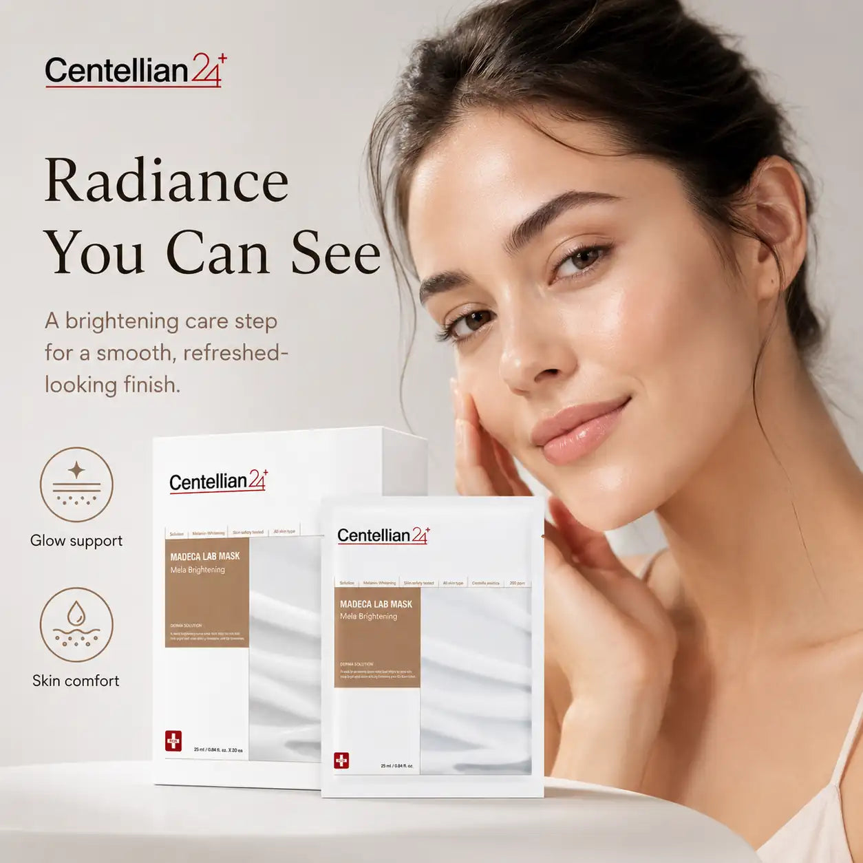 Centellian24 Madeca Lab Mask Mela Brightening 25ml 20pcs