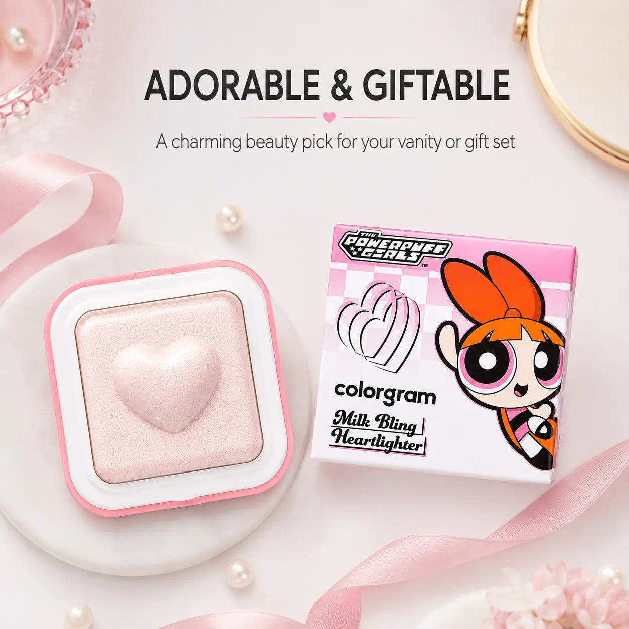 Colorgram Milk Bling Heartlighter 05 Spring Pink Blossom
